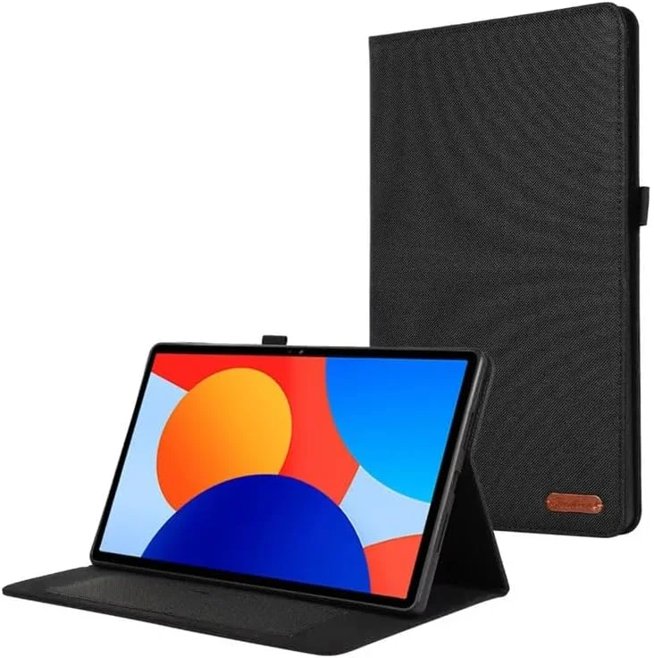 Gruattreay Case Compatible with Xiaomi Redmi Pad SE 8.7 inch (2024) Tablet Case, Soft Cowboy Cloth Stand Flip Case with Card Slot Shockproof Protective Cover for Redmi Pad SE 8.7" (Black) Gruattreay Case Compatible with Xiaomi Redmi Pad SE 8.7 inch (2024) Tablet Case, Soft Cowboy Cloth Stand Flip Case with Card Slot Shockproof Protective Cover for Redmi Pad SE 8.7" (Black)