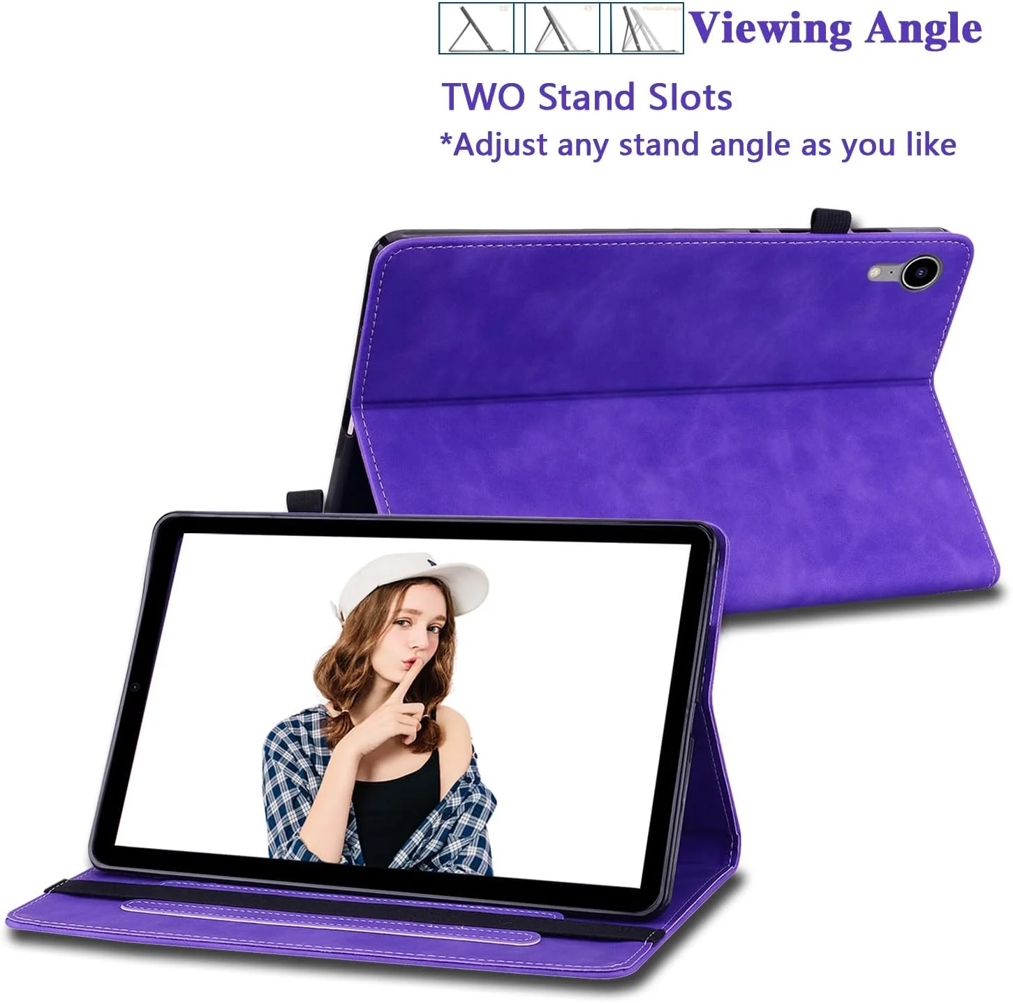 SLLMYYX Case for Redmi Pad 10.61 inch, Solid Color Zipper Folio Stand Tablet Cover for Xiaomi Redmi Pad 10.61 inch 2022 (Purple) SLLMYYX Case for Redmi Pad 10.61 inch, Solid Color Zipper Folio Stand Tablet Cover for Xiaomi Redmi Pad 10.61 inch 2022 (Purple)