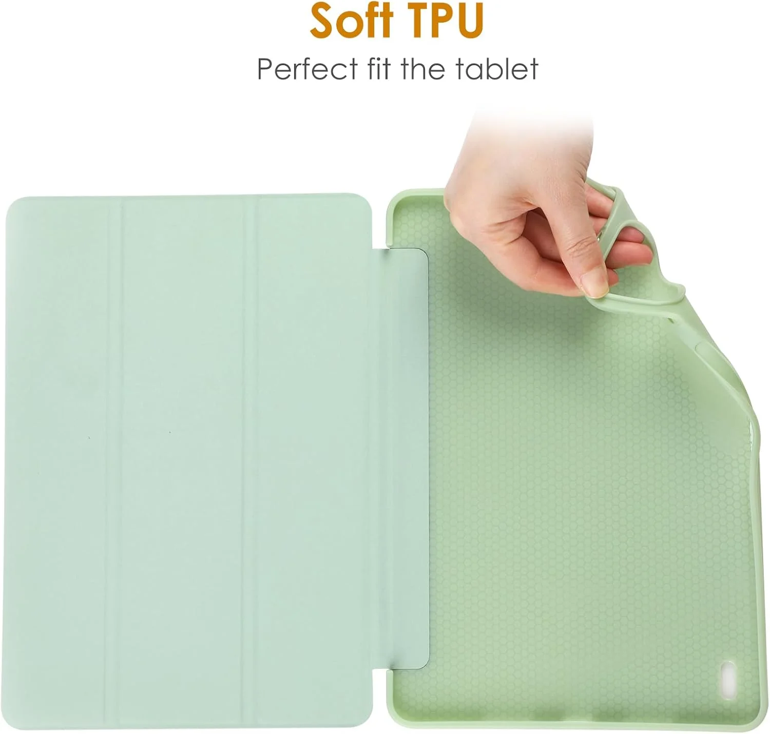 WD&CD Xiaomi Pad 7 / 7 Pro 11.2 Inch Tablet Case Cover Thin Shockproof Auto Sleep Tri-Fold Smart Cover Stand Magnetic Xiaomi Pad 7 Protective Cover (Green) WD&CD Xiaomi Pad 7 / 7 Pro 11.2 Inch Tablet Case Cover Thin Shockproof Auto Sleep Tri-Fold Smart Cover Stand Magnetic Xiaomi Pad 7 Protective Cover (Green)
