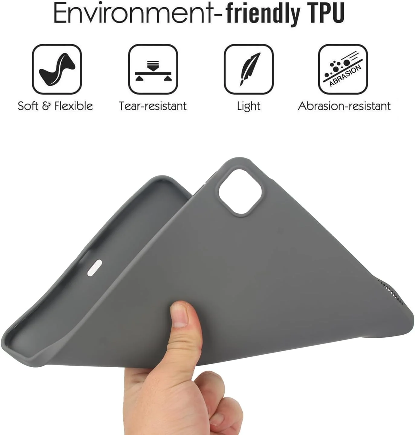 Soft Silicone Case Compatible with Xiaomi Mi Pad 6/6 Pro 2023 11.2 inch,Slim Fit Lightweight Matte TPU Shockproof Protective Tablet Case for Xiaomi Mi Pad 6/6 Pro 2023 11.2 inch (Grey) Soft Silicone Case Compatible with Xiaomi Mi Pad 6/6 Pro 2023 11.2 inch,Slim Fit Lightweight Matte TPU Shockproof Protective Tablet Case for Xiaomi Mi Pad 6/6 Pro 2023 11.2 inch (Grey)