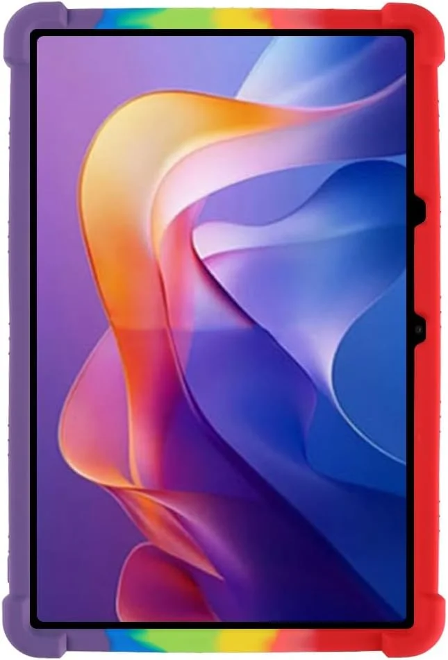 کاور FKQLH برای تبلت شیائومی Redmi Pad 2 با صفحه نمایش 11 اینچی، کاور محافظ سبک وزن سیلیکونی نرم برای کودکان، مناسب برای تبلت شیائومی Redmi Pad 2 با صفحه نمایش 11 اینچی، رنگارنگ کاور FKQLH برای تبلت شیائومی Redmi Pad 2 با صفحه نمایش 11 اینچی، کاور محافظ سبک وزن سیلیکونی نرم برای کودکان، مناسب برای تبلت شیائومی Redmi Pad 2 با صفحه نمایش 11 اینچی، رنگارنگ