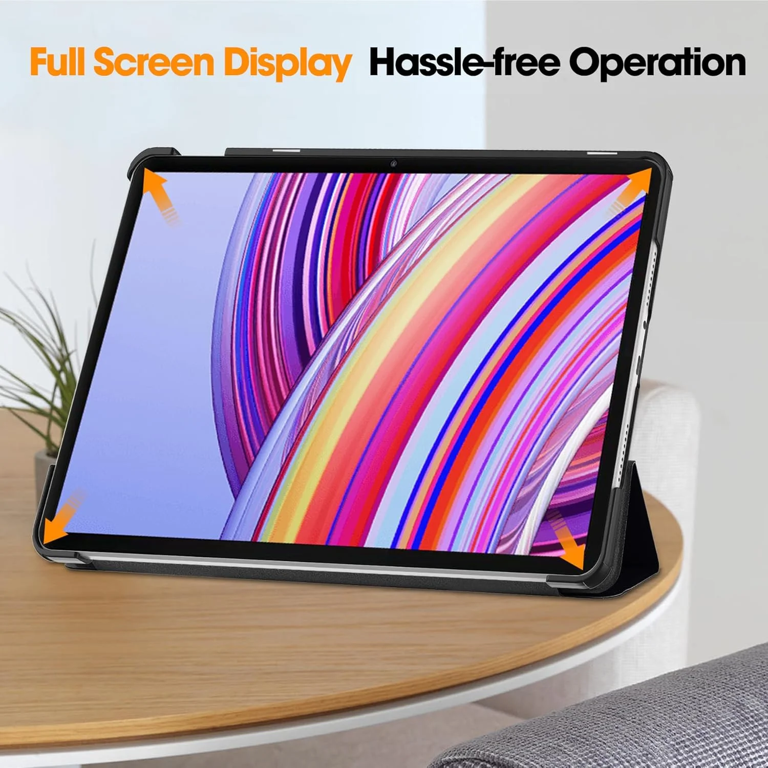 RanTuo Tablet Case for Xiaomi Redmi Pad Pro, PU Skin, Light and Thin, Waterproof, Dustproof, Anti-Fall Protective Case for Xiaomi Redmi Pad Pro.(Big Eyes) RanTuo Tablet Case for Xiaomi Redmi Pad Pro, PU Skin, Light and Thin, Waterproof, Dustproof, Anti-Fall Protective Case for Xiaomi Redmi Pad Pro.(Big Eyes)