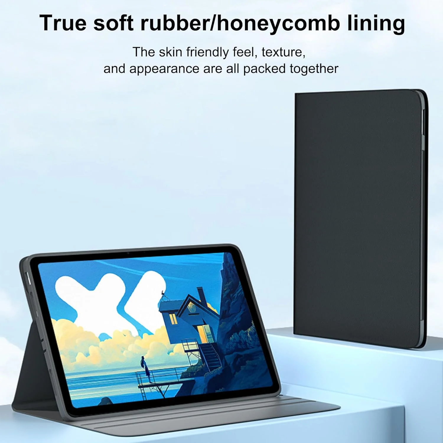 کاور تبلت روژین مناسب برای شیائومی پد 7/7 پرو - مشکی