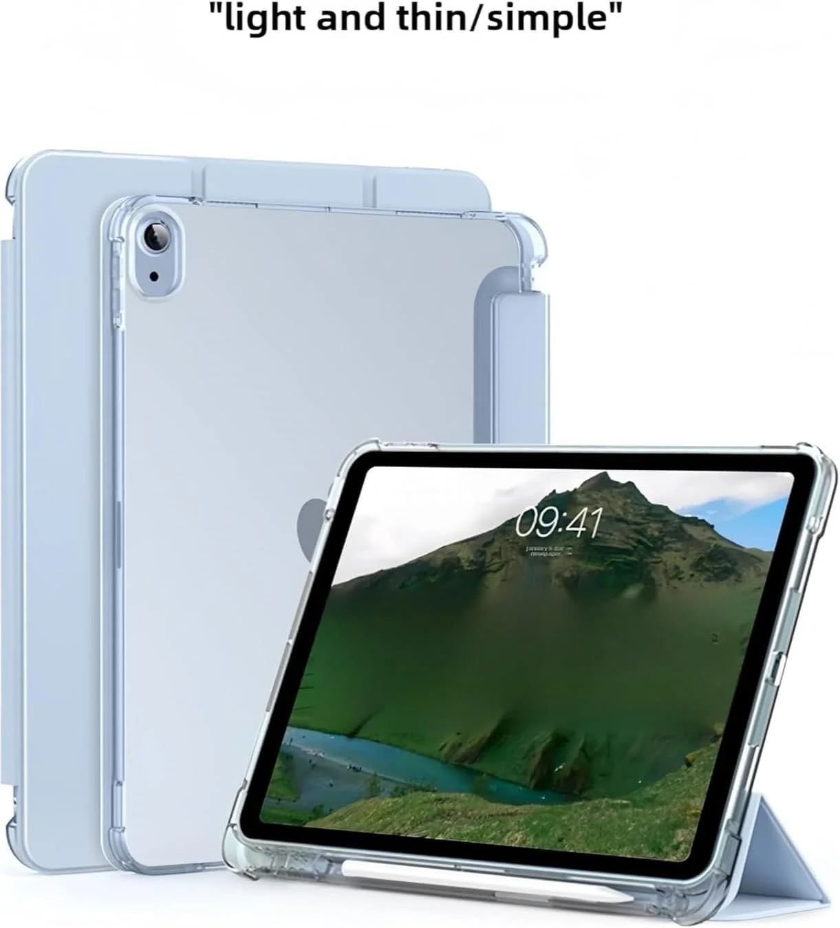 کاور تبلت Gruattreay برای شیائومی Redmi Pad 2 11 اینچ 2025، کاور باریک سه تایی سیلیکونی با قابلیت استند و بیدار/خواب خودکار، قاب پشتی شفاف میکرو مات با جای قلم (صورتی) کاور تبلت Gruattreay برای شیائومی Redmi Pad 2 11 اینچ 2025، کاور باریک سه تایی سیلیکونی با قابلیت استند و بیدار/خواب خودکار، قاب پشتی شفاف میکرو مات با جای قلم (صورتی)