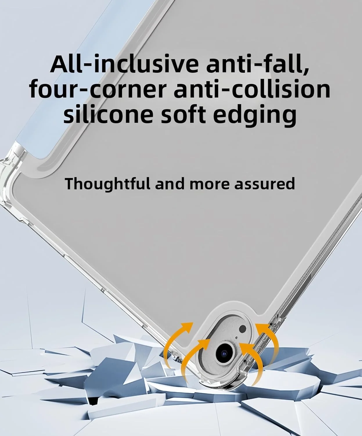 کاور تبلت Gruattreay برای شیائومی Redmi Pad 2 11 اینچ 2025، کاور باریک سه تایی سیلیکونی با قابلیت استند و بیدار/خواب خودکار، قاب پشتی شفاف میکرو مات با جای قلم (صورتی) کاور تبلت Gruattreay برای شیائومی Redmi Pad 2 11 اینچ 2025، کاور باریک سه تایی سیلیکونی با قابلیت استند و بیدار/خواب خودکار، قاب پشتی شفاف میکرو مات با جای قلم (صورتی)