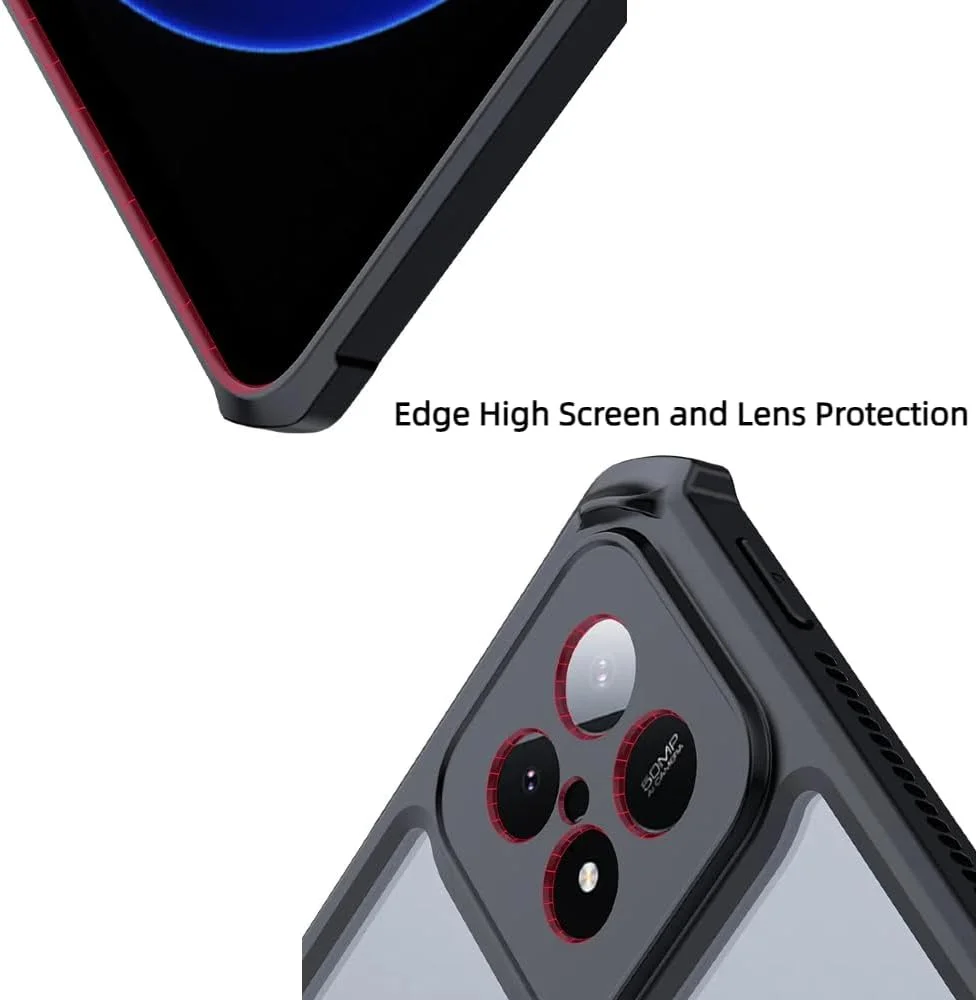 کاور تبلت گرواتری سازگار با شیائومی پد 6S Pro 12.4 اینچ، دارای بند مچی و محافظ شفاف TPU + PC با ایربگ در 4 گوشه برای Mi Pad 6S Pro کاور تبلت گرواتری سازگار با شیائومی پد 6S Pro 12.4 اینچ، دارای بند مچی و محافظ شفاف TPU + PC با ایربگ در 4 گوشه برای Mi Pad 6S Pro