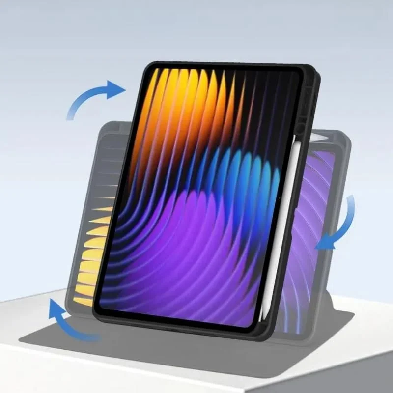 Gruattreay Tablet Case Compatible with Xiaomi Pad 7 Pro 11.2-inch, Clear Foldable Case with Pen Slot & Hibernation Function, TPU All-inclusive Drop-proof Cover for Mi Pad 7 Pro (Black) Gruattreay Tablet Case Compatible with Xiaomi Pad 7 Pro 11.2-inch, Clear Foldable Case with Pen Slot & Hibernation Function, TPU All-inclusive Drop-proof Cover for Mi Pad 7 Pro (Black)