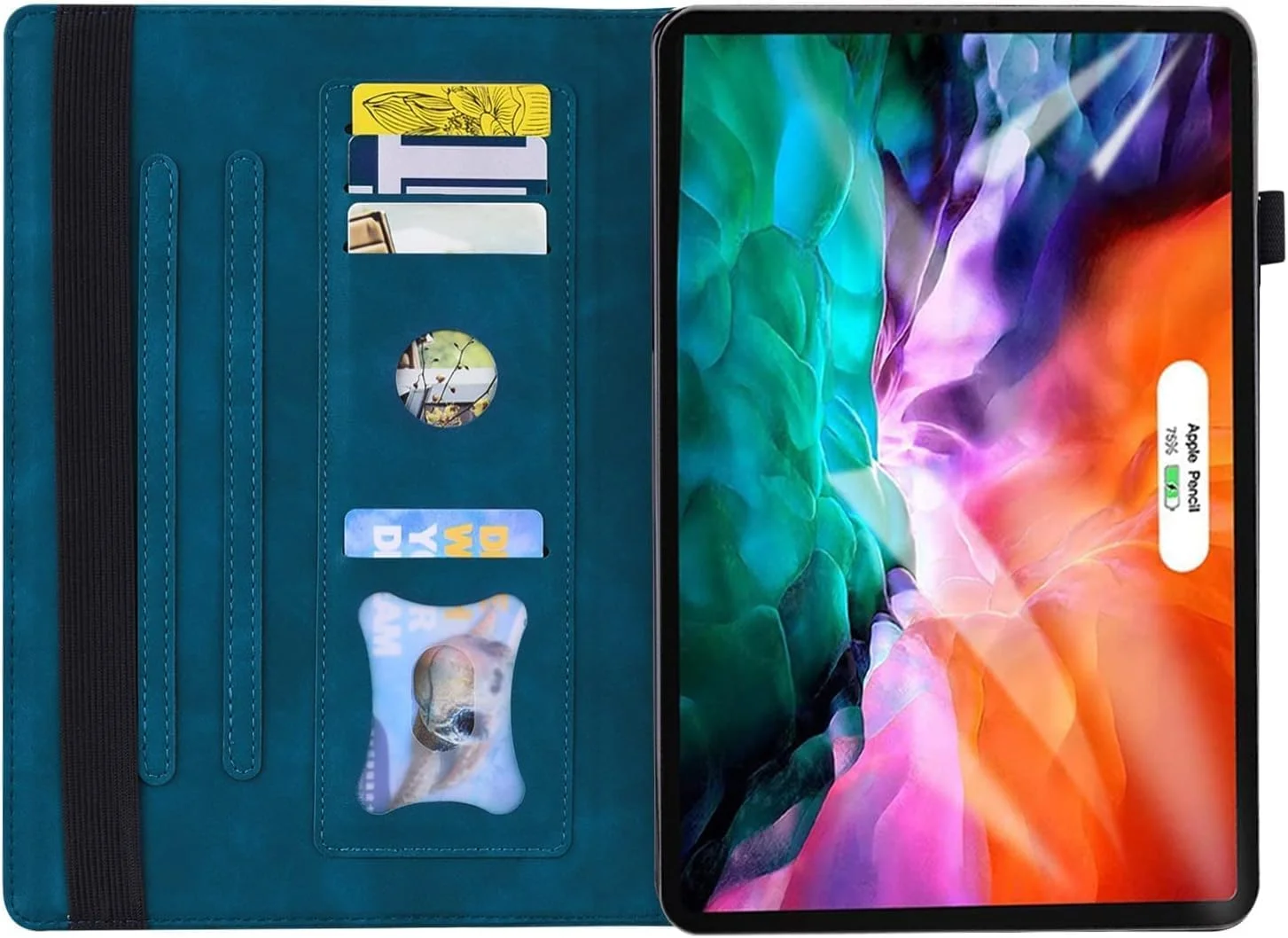 Gruattreay Compatible with Xiaomi Pad 6 Max 14 Inch 2023 Stand-mounted Tablet Case with Card Slot Tablet Case, Shockproof, Matte Stitching Contrast Case (Blue) Gruattreay Compatible with Xiaomi Pad 6 Max 14 Inch 2023 Stand-mounted Tablet Case with Card Slot Tablet Case, Shockproof, Matte Stitching Contrast Case (Blue)