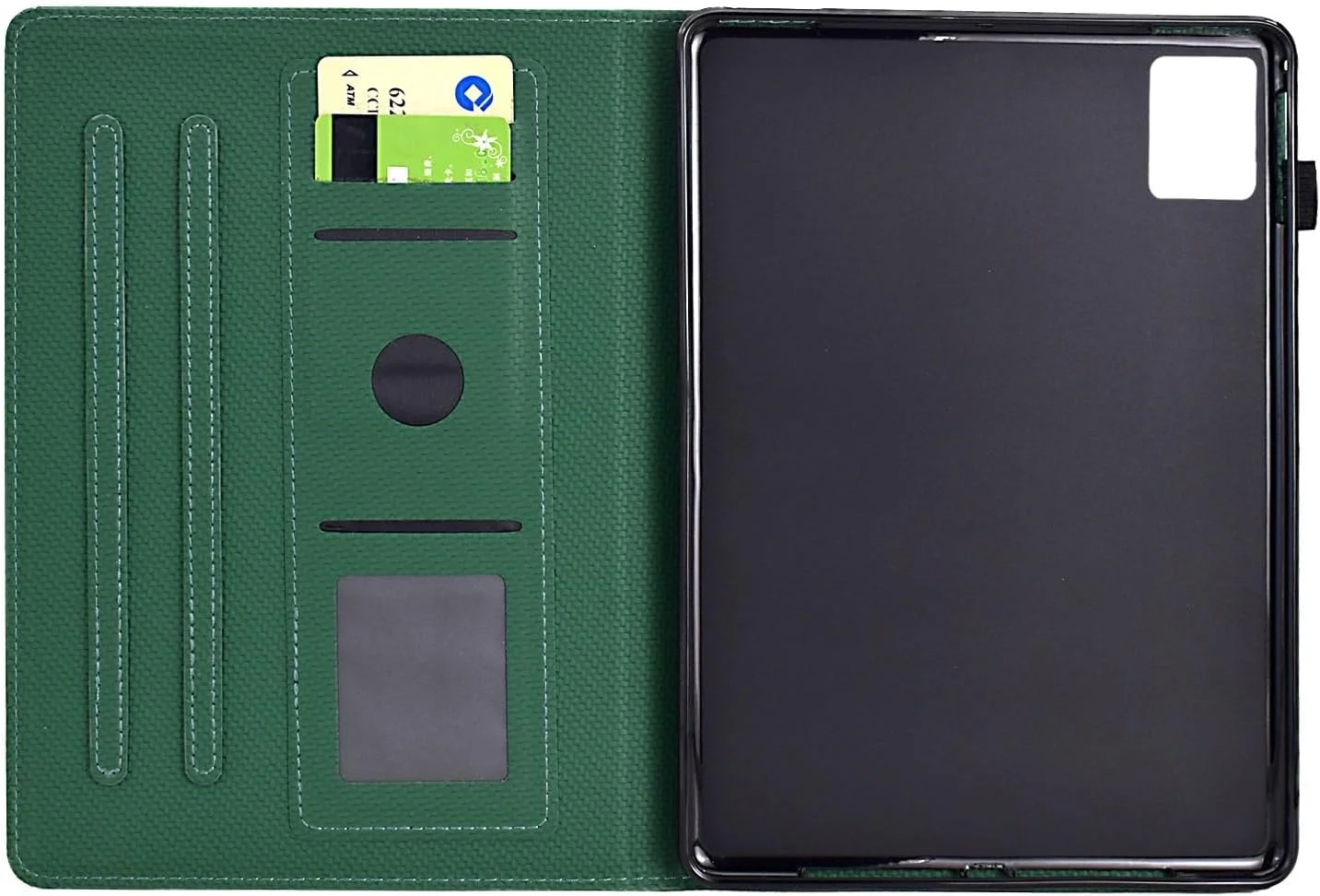 کیف تبلت مسافرتی سازگار با تبلت شیائومی Redmi Pad SE 11 اینچ 2023، کیف باریک چرمی PU با قابلیت استند چند زاویه ای و دارای محفظه کارت و قابلیت بیدار شدن/خواب خودکار کیف تبلت مسافرتی سازگار با تبلت شیائومی Redmi Pad SE 11 اینچ 2023، کیف باریک چرمی PU با قابلیت استند چند زاویه ای و دارای محفظه کارت و قابلیت بیدار شدن/خواب خودکار