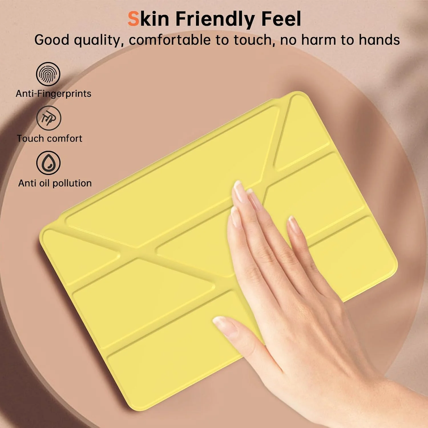 کاور شفاف Gruattreay سازگار با شیائومی Redmi Pad Pro 12.1 اینچ، کاور تبلت ضد ضربه تاشو Y با جای قلم و عملکرد خواب/بیدار خودکار و پایه، محافظ کودکانه (سبز)