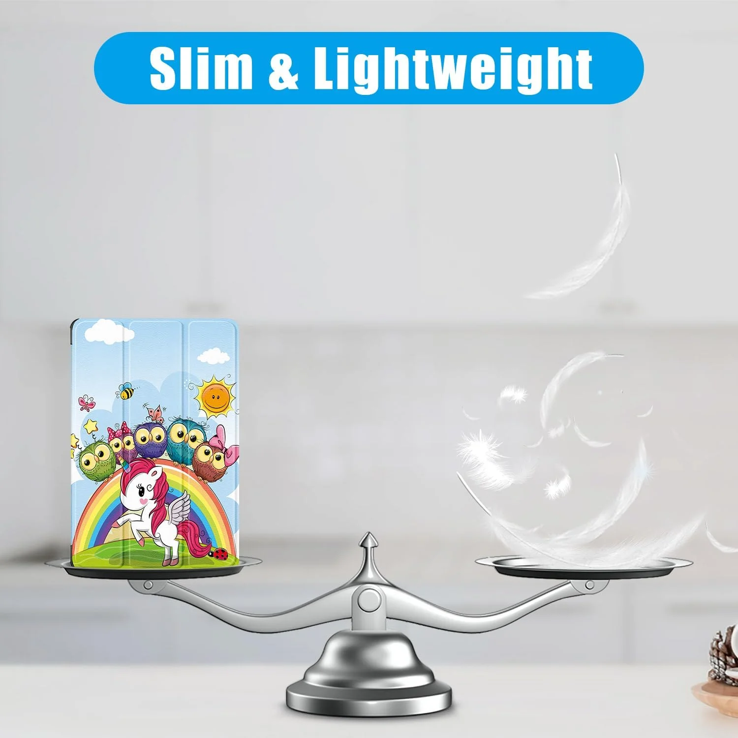 کیف تبلت شیائومی Redmi Pad SE 11 اینچ 2023 مدل TOPCASE، کیف محافظ باریک با عملکرد خواب/بیدار خودکار و پایه، طرح یونیکورن کیف تبلت شیائومی Redmi Pad SE 11 اینچ 2023 مدل TOPCASE، کیف محافظ باریک با عملکرد خواب/بیدار خودکار و پایه، طرح یونیکورن