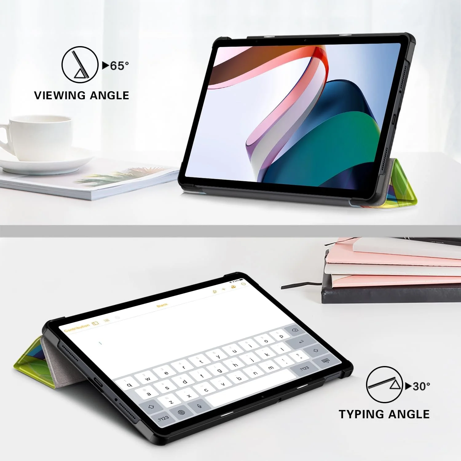 کیف تبلت شیائومی Redmi Pad SE 11 اینچ 2023 مدل TOPCASE، کیف محافظ باریک با عملکرد خواب/بیدار خودکار و پایه، طرح یونیکورن کیف تبلت شیائومی Redmi Pad SE 11 اینچ 2023 مدل TOPCASE، کیف محافظ باریک با عملکرد خواب/بیدار خودکار و پایه، طرح یونیکورن