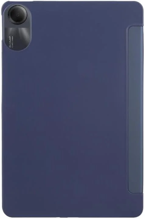 کاور تبلت شیائومی ردمی پد 2 مدل سیلیکونی چرمی تاشو SHIHUI (آبی تیره)