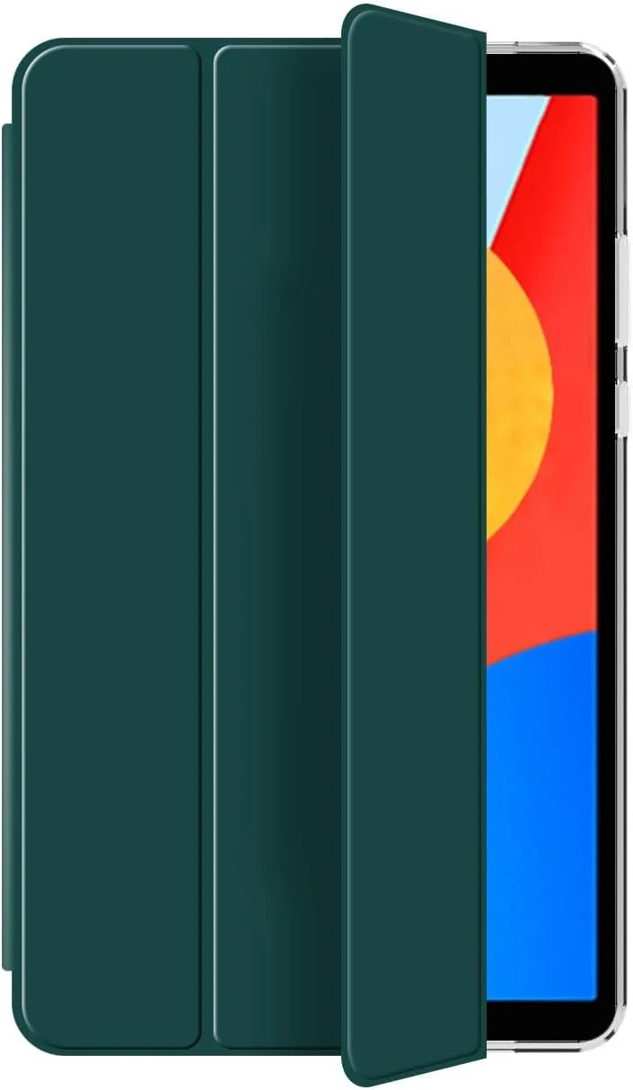 کاور محافظ چرمی سه لایه Gruattreay سازگار با تبلت شیائومی Redmi Pad SE 8.7 اینچ (2024)، کاور محافظ با بامپر TPU نرم و پشت شفاف برای ردمی پد SE 8.7 اینچ (سبز تیره) کاور محافظ چرمی سه لایه Gruattreay سازگار با تبلت شیائومی Redmi Pad SE 8.7 اینچ (2024)، کاور محافظ با بامپر TPU نرم و پشت شفاف برای ردمی پد SE 8.7 اینچ (سبز تیره)