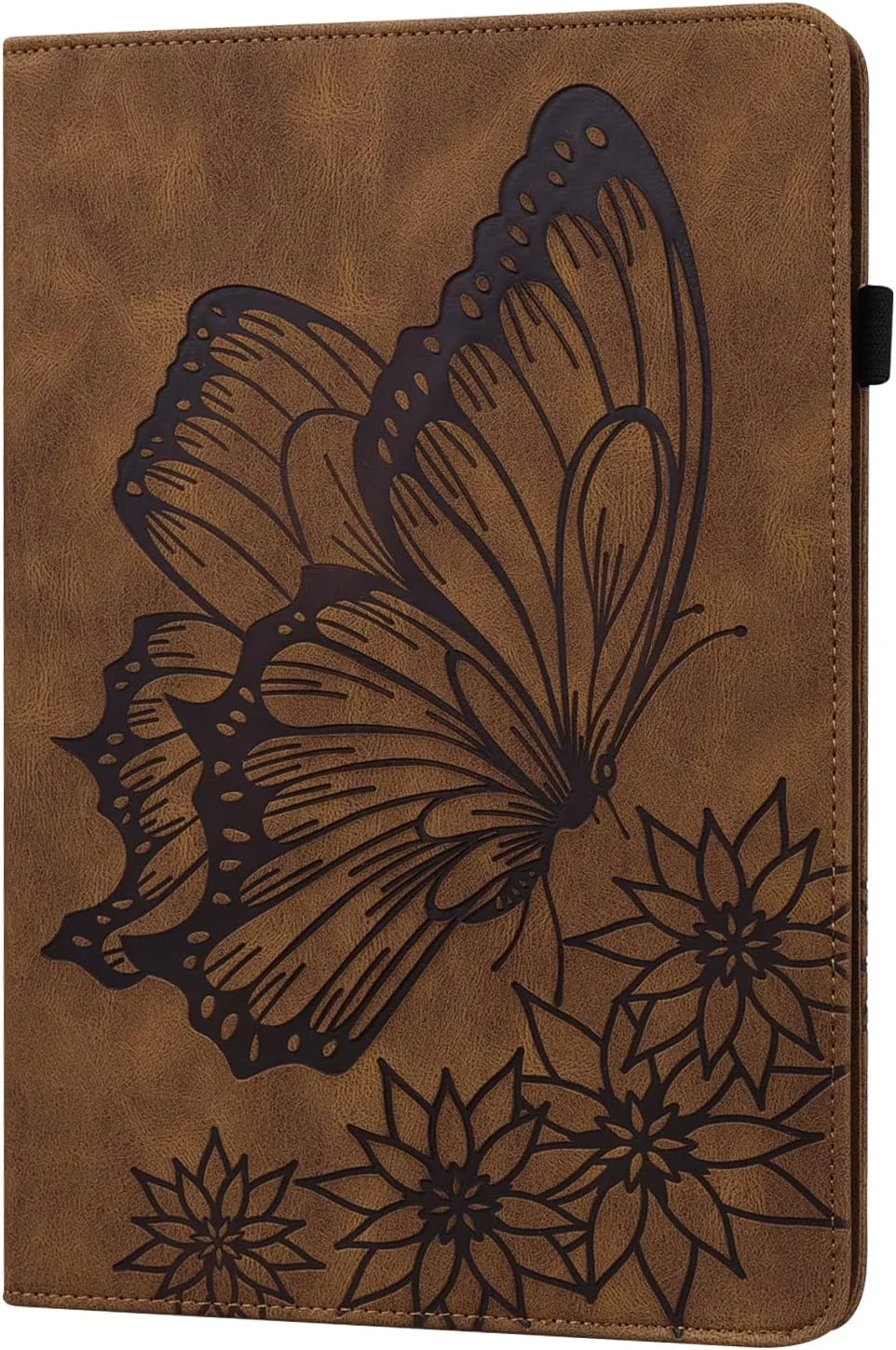کیف Blllue برای شیائومی پد 5، جلد تبلت باریک تاشو طرح پروانه قدیمی برای شیائومی پد 5 پرو 5G 11.0 اینچ (قهوه ای)