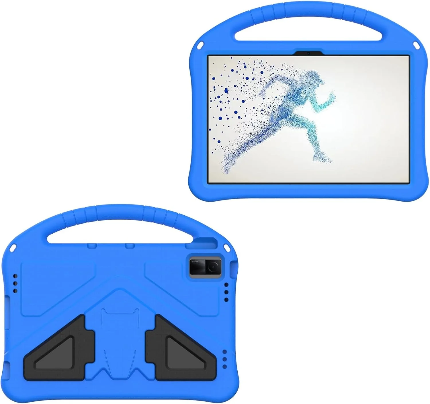 کیف تبلت مسافرتی سازگار با کودکان، سازگار با شیائومی Redmi Pad SE 11 اینچ (2023)، کیف محافظ سبک وزن EVA ضد ضربه برای کودکان