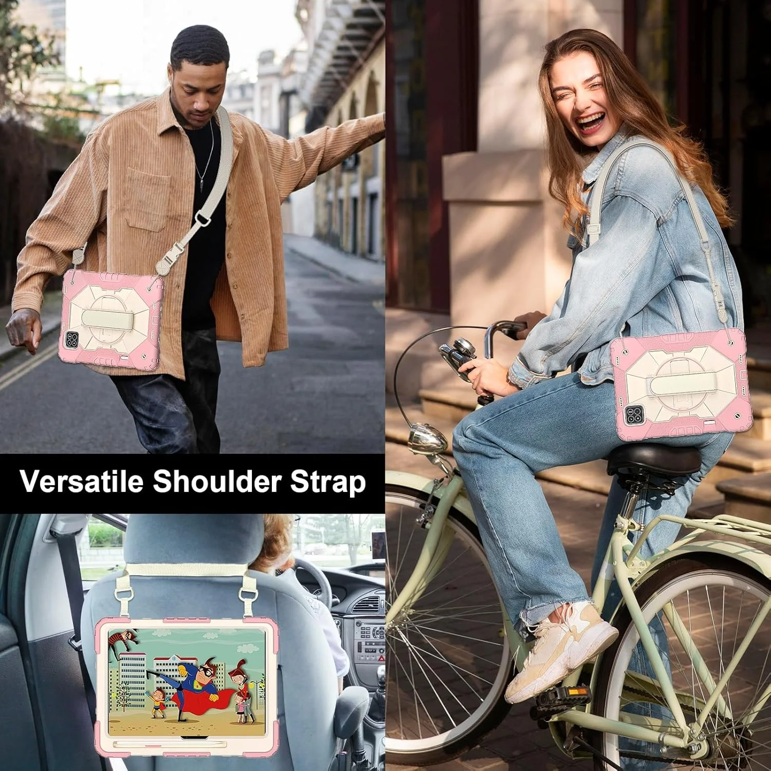 Tablet Travel Case Compatible with Xiaomi Mi Pad 7 / Mi Pad 7 Pro 11.2 Inch 2024 Protective Case with Wrist Strap/Pen Holder S, Heavy Duty Shockproof Case Compatible with Xiaom Tablet Travel Case Compatible with Xiaomi Mi Pad 7 / Mi Pad 7 Pro 11.2 Inch 2024 Protective Case with Wrist Strap/Pen Holder S, Heavy Duty Shockproof Case Compatible with Xiaom