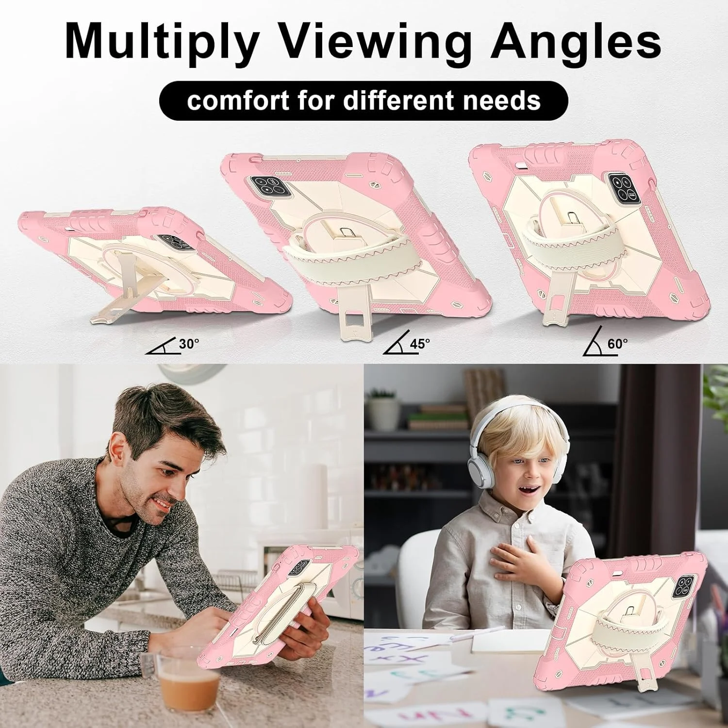 کیف محافظ تبلت سازگار با شیائومی Mi Pad 7 / Mi Pad 7 Pro 11.2 اینچ 2024، کیف محافظ با بند مچی/جای قلم مدل S، کیف ضد ضربه سنگین سازگار با شیائومی کیف محافظ تبلت سازگار با شیائومی Mi Pad 7 / Mi Pad 7 Pro 11.2 اینچ 2024، کیف محافظ با بند مچی/جای قلم مدل S، کیف ضد ضربه سنگین سازگار با شیائومی