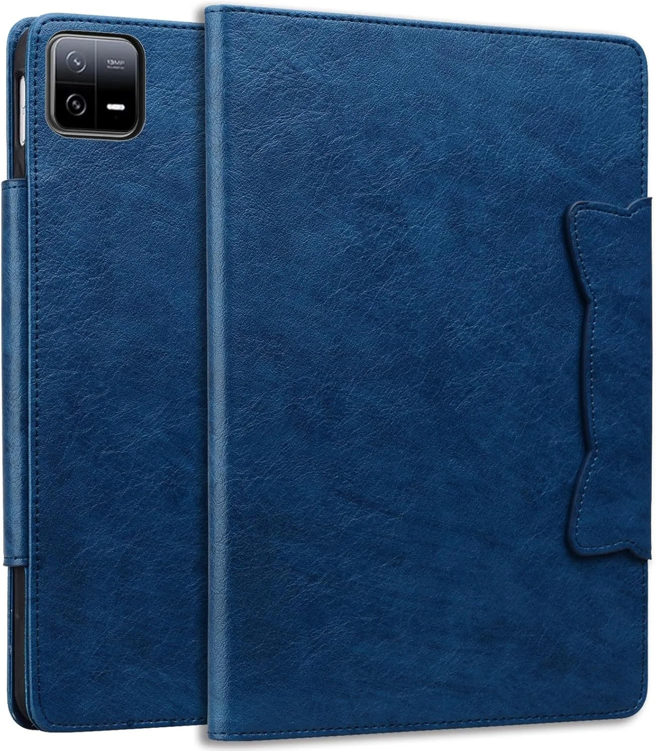 کیف تبلت سازگار با شیائومی پد 6S Pro 12.4 اینچ 2024، کیف سازگار با تبلت با سگک مغناطیسی، کیف سازگار با تبلت PU و TPU