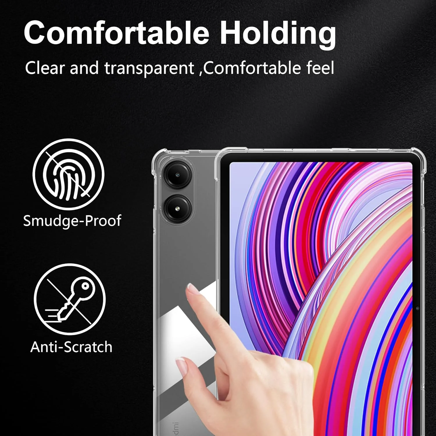 کاور تبلت zZjoOoj مناسب برای ردمی پد پرو/شیائومی پوکو پد (2024) 12.1 اینچ، کاور محافظ فوق العاده نازک و سبک وزن، کاور محافظ تبلت TPU نرم و ضد ضربه (شفاف) کاور تبلت zZjoOoj مناسب برای ردمی پد پرو/شیائومی پوکو پد (2024) 12.1 اینچ، کاور محافظ فوق العاده نازک و سبک وزن، کاور محافظ تبلت TPU نرم و ضد ضربه (شفاف)