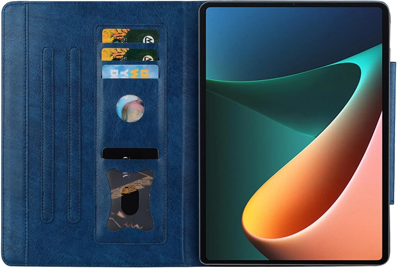 کیف تبلت سازگار با شیائومی پد 6S Pro 12.4 اینچ 2024، کیف سازگار با تبلت با سگک مغناطیسی، کیف سازگار با تبلت PU و TPU کیف تبلت سازگار با شیائومی پد 6S Pro 12.4 اینچ 2024، کیف سازگار با تبلت با سگک مغناطیسی، کیف سازگار با تبلت PU و TPU