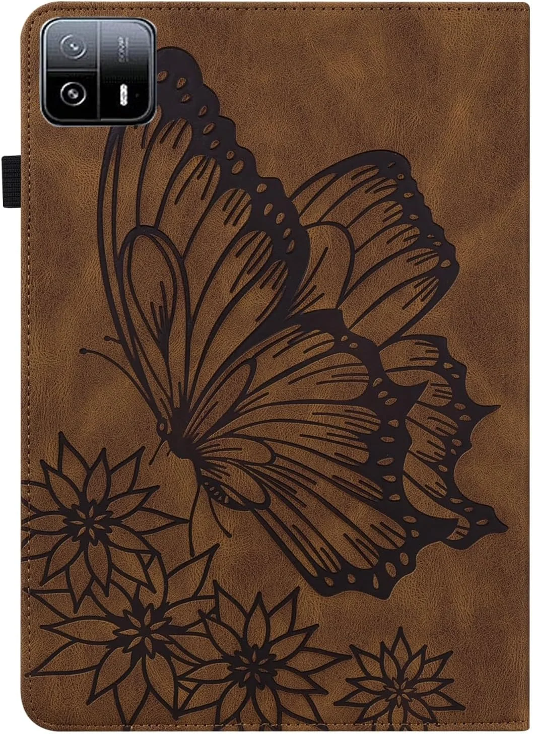 کیف محافظ تبلت چرمی PU طرح پروانه، دارای جای کارت، سازگار با تبلت شیائومی پد 6 مکس کیف محافظ تبلت چرمی PU طرح پروانه، دارای جای کارت، سازگار با تبلت شیائومی پد 6 مکس