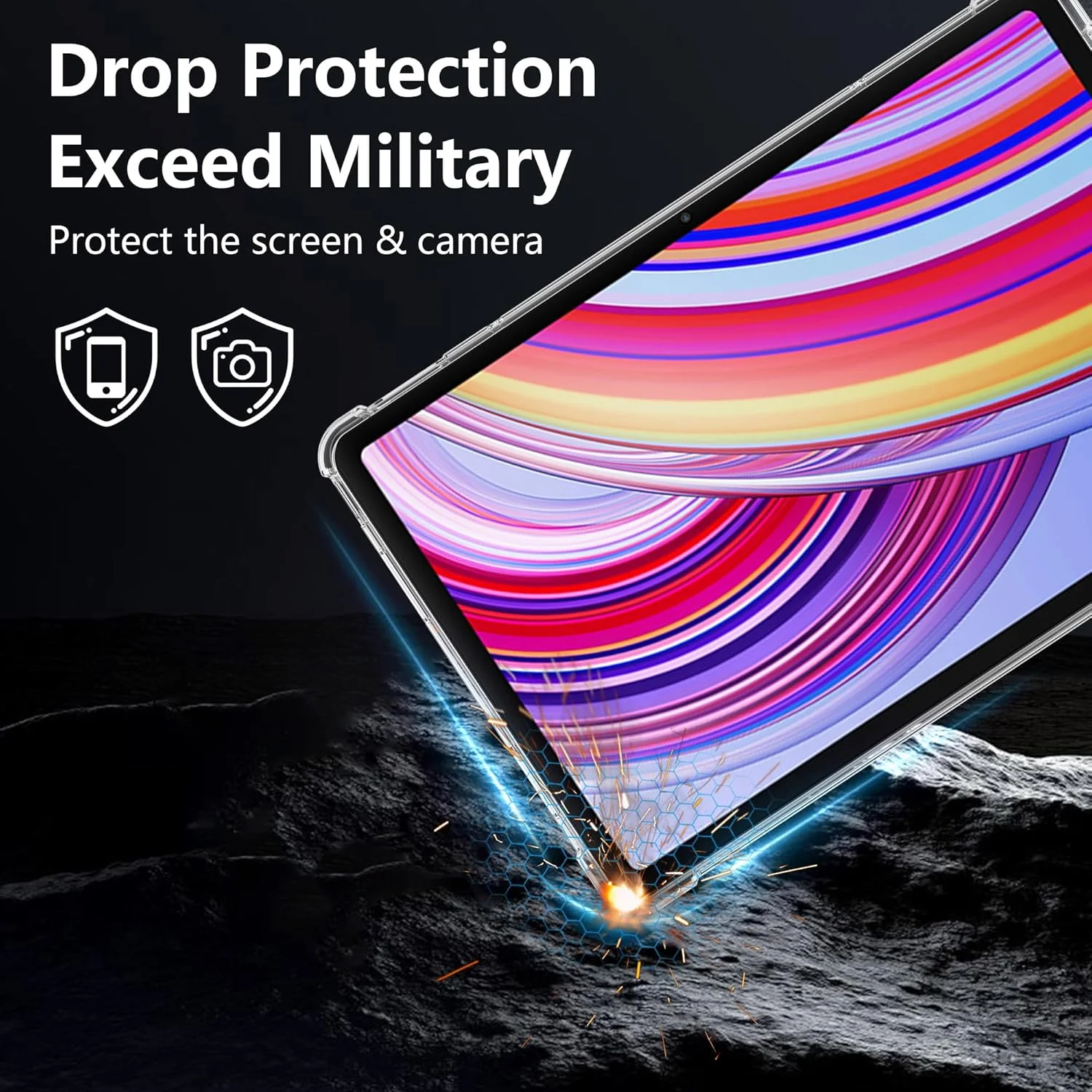 کاور تبلت zZjoOoj مناسب برای ردمی پد پرو/شیائومی پوکو پد (2024) 12.1 اینچ، کاور محافظ فوق العاده نازک و سبک وزن، کاور محافظ تبلت TPU نرم و ضد ضربه (شفاف) کاور تبلت zZjoOoj مناسب برای ردمی پد پرو/شیائومی پوکو پد (2024) 12.1 اینچ، کاور محافظ فوق العاده نازک و سبک وزن، کاور محافظ تبلت TPU نرم و ضد ضربه (شفاف)