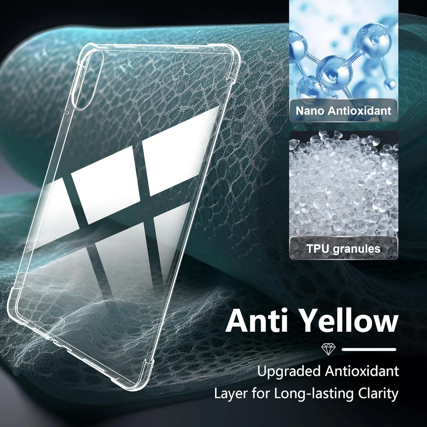 کاور تبلت zZjoOoj مناسب برای ردمی پد پرو/شیائومی پوکو پد (2024) 12.1 اینچ، کاور محافظ فوق العاده نازک و سبک وزن، کاور محافظ تبلت TPU نرم و ضد ضربه (شفاف) کاور تبلت zZjoOoj مناسب برای ردمی پد پرو/شیائومی پوکو پد (2024) 12.1 اینچ، کاور محافظ فوق العاده نازک و سبک وزن، کاور محافظ تبلت TPU نرم و ضد ضربه (شفاف)