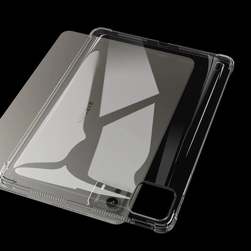 کاور تبلت Gruattreay سازگار با شیائومی پد 7S Pro 12.5 اینچ، کاور محافظ شفاف TPU نرم با پوشش کامل برای Mi Pad 7S Pro 12.5 کاور تبلت Gruattreay سازگار با شیائومی پد 7S Pro 12.5 اینچ، کاور محافظ شفاف TPU نرم با پوشش کامل برای Mi Pad 7S Pro 12.5