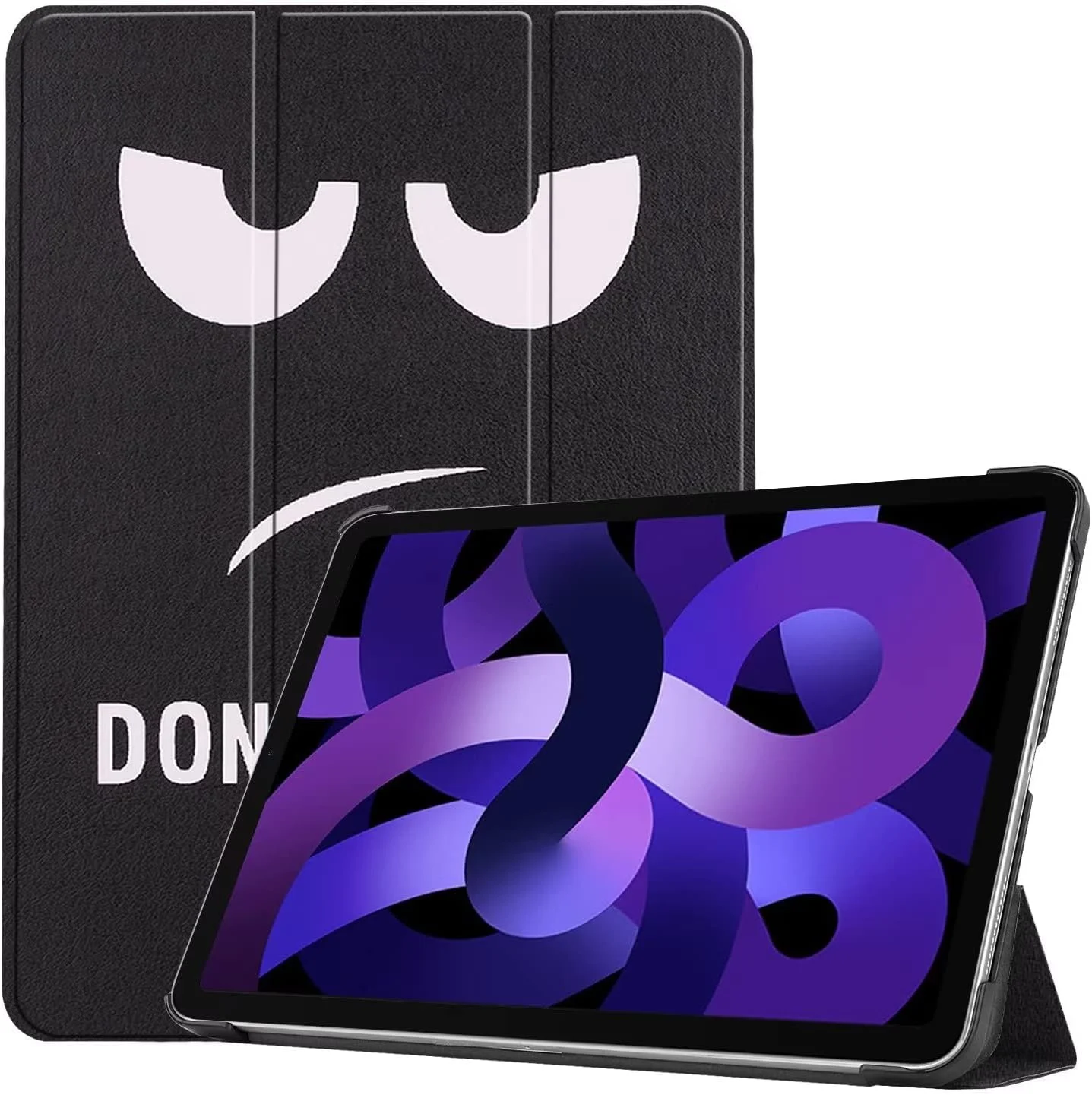 RanTuo Tablet Case for Xiaomi Mi Pad 5 Pro, PU Skin, Light and Thin, Waterproof, Dustproof, Anti-Fall Protective Case for Xiaomi Mi Pad 5 Pro.(Big Eyes)