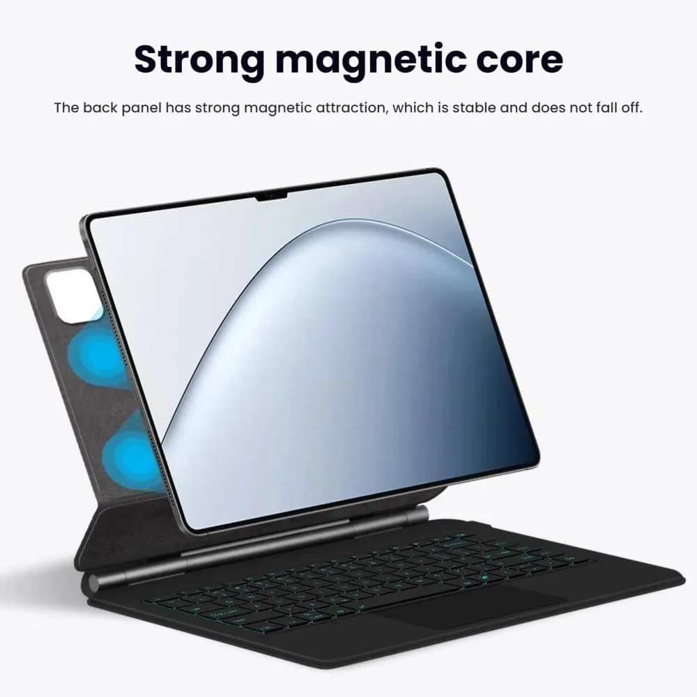 کاور تبلت مغناطیسی Gruattreay سازگار با شیائومی پد 6S Pro 12.4 اینچ، کاور محافظ سبک وزن با استند محکم و حالت خواب برای Mi Pad 6S Pro (مشکی) کاور تبلت مغناطیسی Gruattreay سازگار با شیائومی پد 6S Pro 12.4 اینچ، کاور محافظ سبک وزن با استند محکم و حالت خواب برای Mi Pad 6S Pro (مشکی)