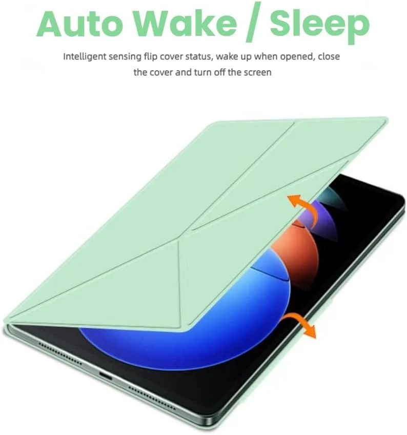 کاور تبلت مغناطیسی Gruattreay سازگار با شیائومی پد 6S Pro 12.4 اینچ، کاور محافظ سبک وزن با استند محکم و حالت خواب برای Mi Pad 6S Pro (مشکی) کاور تبلت مغناطیسی Gruattreay سازگار با شیائومی پد 6S Pro 12.4 اینچ، کاور محافظ سبک وزن با استند محکم و حالت خواب برای Mi Pad 6S Pro (مشکی)