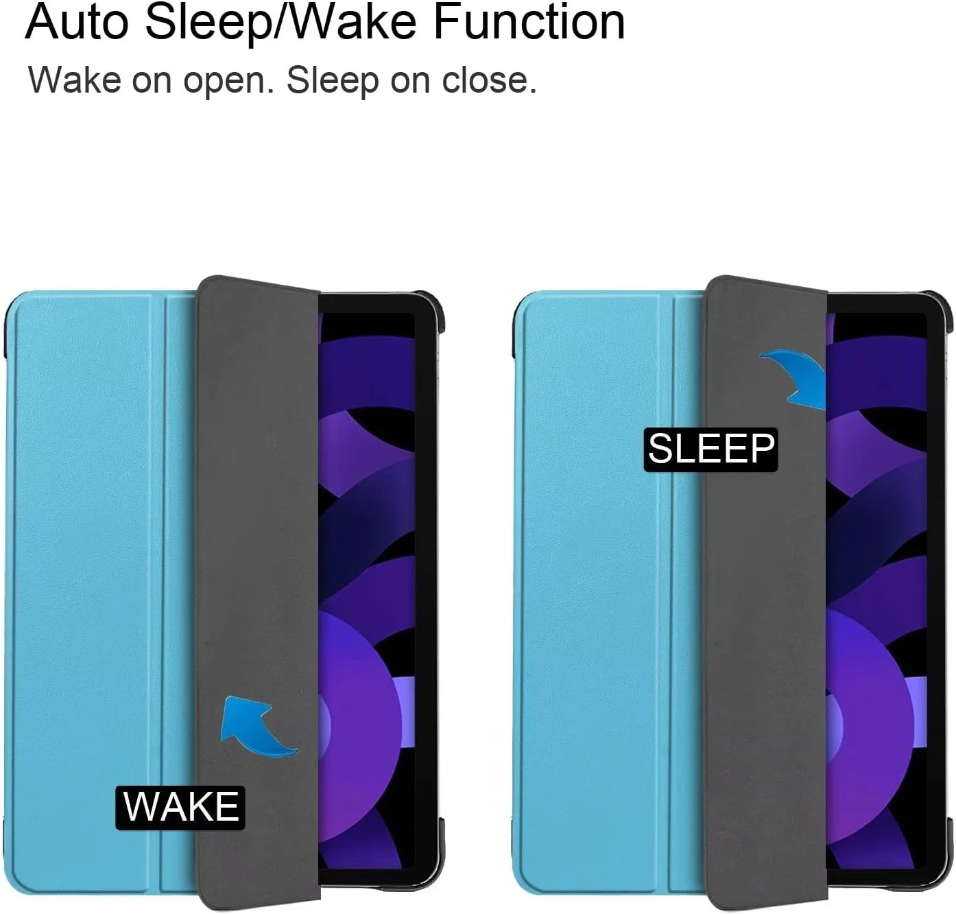 RanTuo Tablet Case for Xiaomi Redmi Pad SE 4G, PU Skin, Light and Thin, Waterproof, Dustproof, Anti-Fall Protective Case for Xiaomi Redmi Pad SE 4G.(Sky Blue) RanTuo Tablet Case for Xiaomi Redmi Pad SE 4G, PU Skin, Light and Thin, Waterproof, Dustproof, Anti-Fall Protective Case for Xiaomi Redmi Pad SE 4G.(Sky Blue)