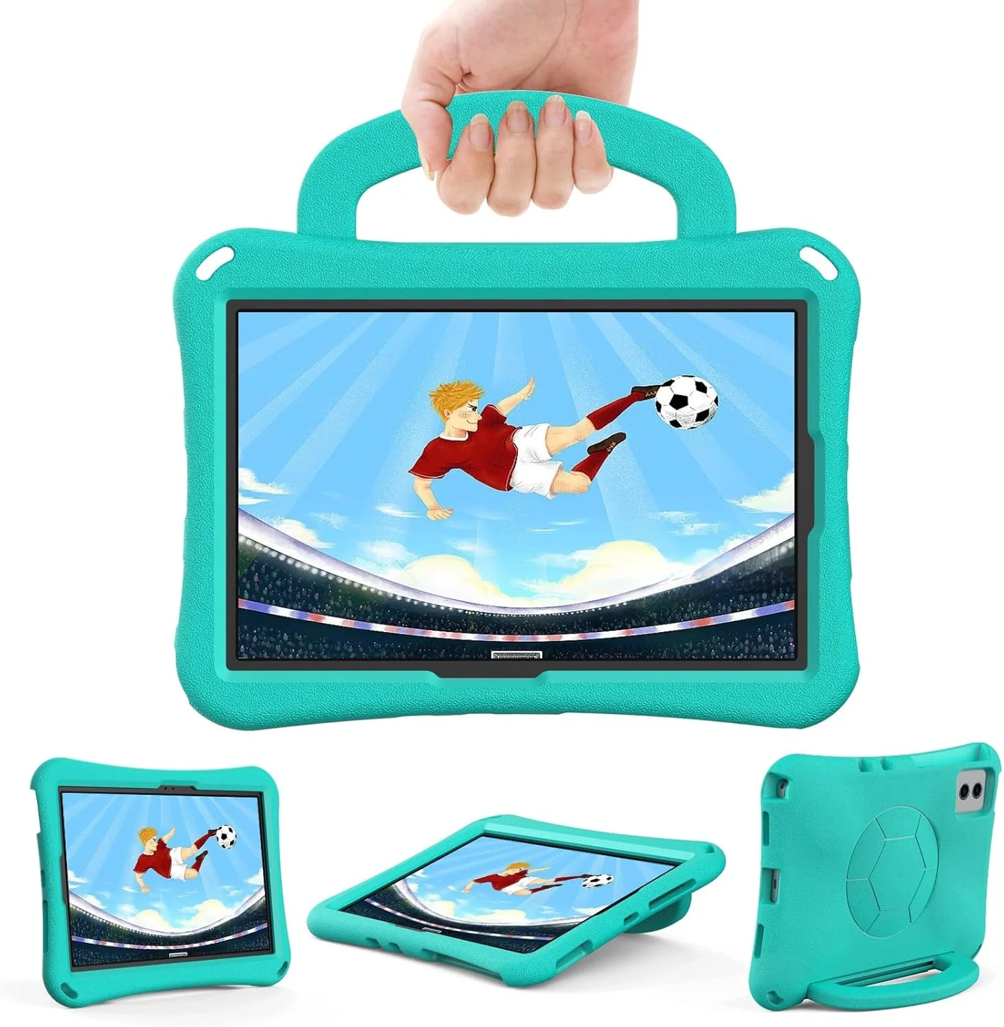 کیف تبلت مناسب برای کودکان سازگار با Xiaomi Mi Pad 5/MiPad 5 Pro 11 نسخه 2021، کاور محافظ EVA سبک وزن و بادوام، مناسب برای کودکان به همراه پایه کیف تبلت مناسب برای کودکان سازگار با Xiaomi Mi Pad 5/MiPad 5 Pro 11 نسخه 2021، کاور محافظ EVA سبک وزن و بادوام، مناسب برای کودکان به همراه پایه