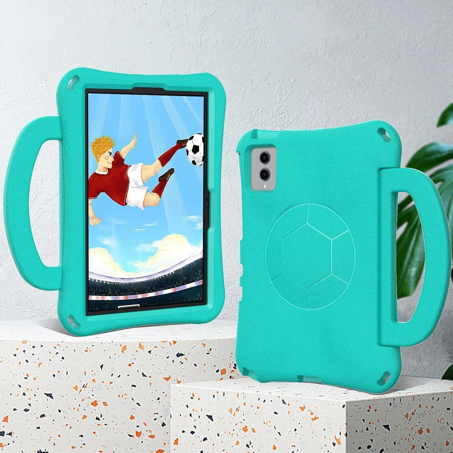 کیف تبلت مناسب برای کودکان سازگار با Xiaomi Mi Pad 5/MiPad 5 Pro 11 نسخه 2021، کاور محافظ EVA سبک وزن و بادوام، مناسب برای کودکان به همراه پایه کیف تبلت مناسب برای کودکان سازگار با Xiaomi Mi Pad 5/MiPad 5 Pro 11 نسخه 2021، کاور محافظ EVA سبک وزن و بادوام، مناسب برای کودکان به همراه پایه