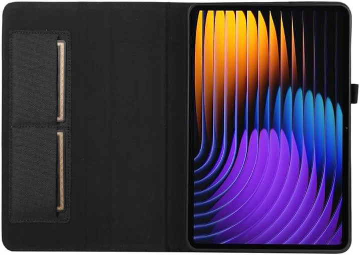 کیف تبلت Gruattreay سازگار با شیائومی پد 7 پرو 11.2 اینچ/پد 7، کیف تبلت پایه تاشو پارچه ای نرم با جای کارت، روکش محافظ TPU ضد ضربه برای شیائومی پد 7/7 پرو (خاکستری) کیف تبلت Gruattreay سازگار با شیائومی پد 7 پرو 11.2 اینچ/پد 7، کیف تبلت پایه تاشو پارچه ای نرم با جای کارت، روکش محافظ TPU ضد ضربه برای شیائومی پد 7/7 پرو (خاکستری)