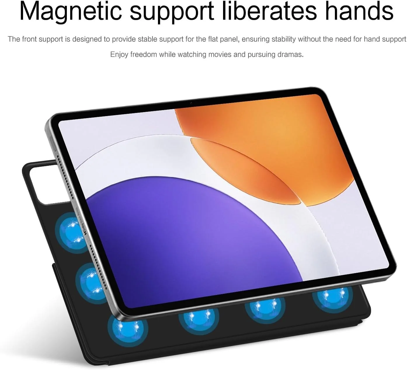 کاور Gruattreay سازگار با تبلت Xiaomi Pad 7S Pro 12.5 اینچی مدل 2025، با قابلیت بیدار شدن/به خواب رفتن خودکار، جذب مغناطیسی، سبک وزن، چرم PU، تاشو، پایه تاشو کاور Gruattreay سازگار با تبلت Xiaomi Pad 7S Pro 12.5 اینچی مدل 2025، با قابلیت بیدار شدن/به خواب رفتن خودکار، جذب مغناطیسی، سبک وزن، چرم PU، تاشو، پایه تاشو