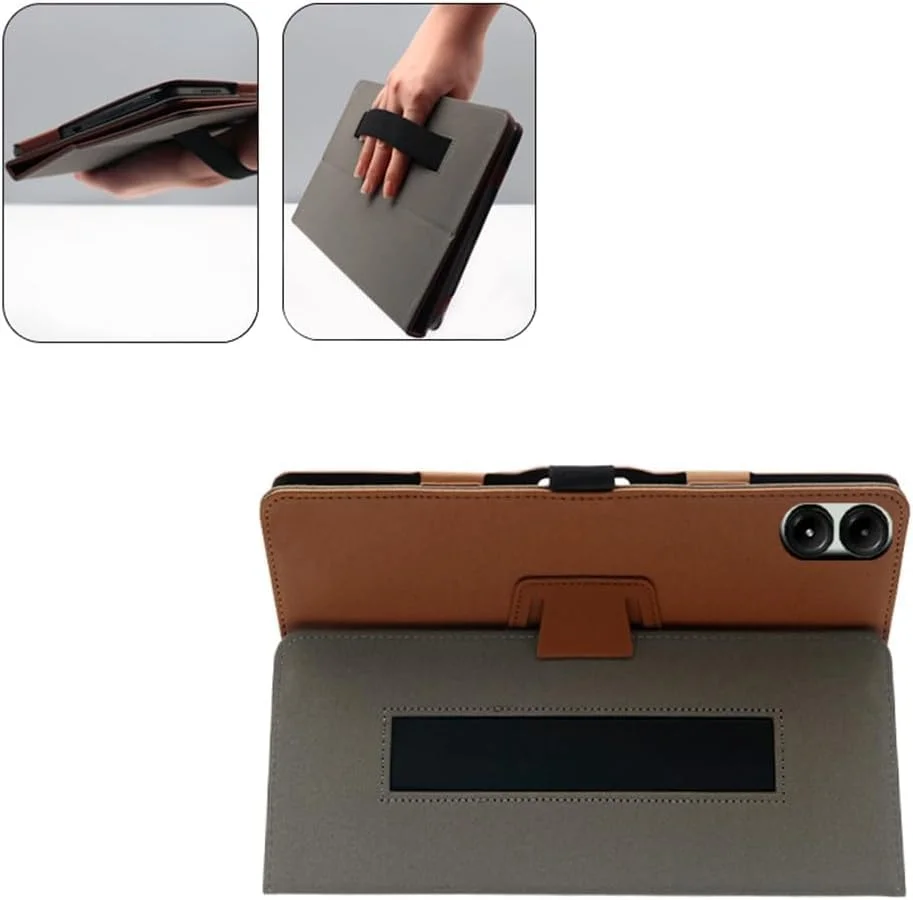 کاور Gruattreay سازگار با تبلت شیائومی Redmi Pad Pro 12.1 اینچ 2024، پوشش کامل چرمی PU فوق العاده باریک، کاور محافظ تبلت تاشو (قهوه ای) کاور Gruattreay سازگار با تبلت شیائومی Redmi Pad Pro 12.1 اینچ 2024، پوشش کامل چرمی PU فوق العاده باریک، کاور محافظ تبلت تاشو (قهوه ای)