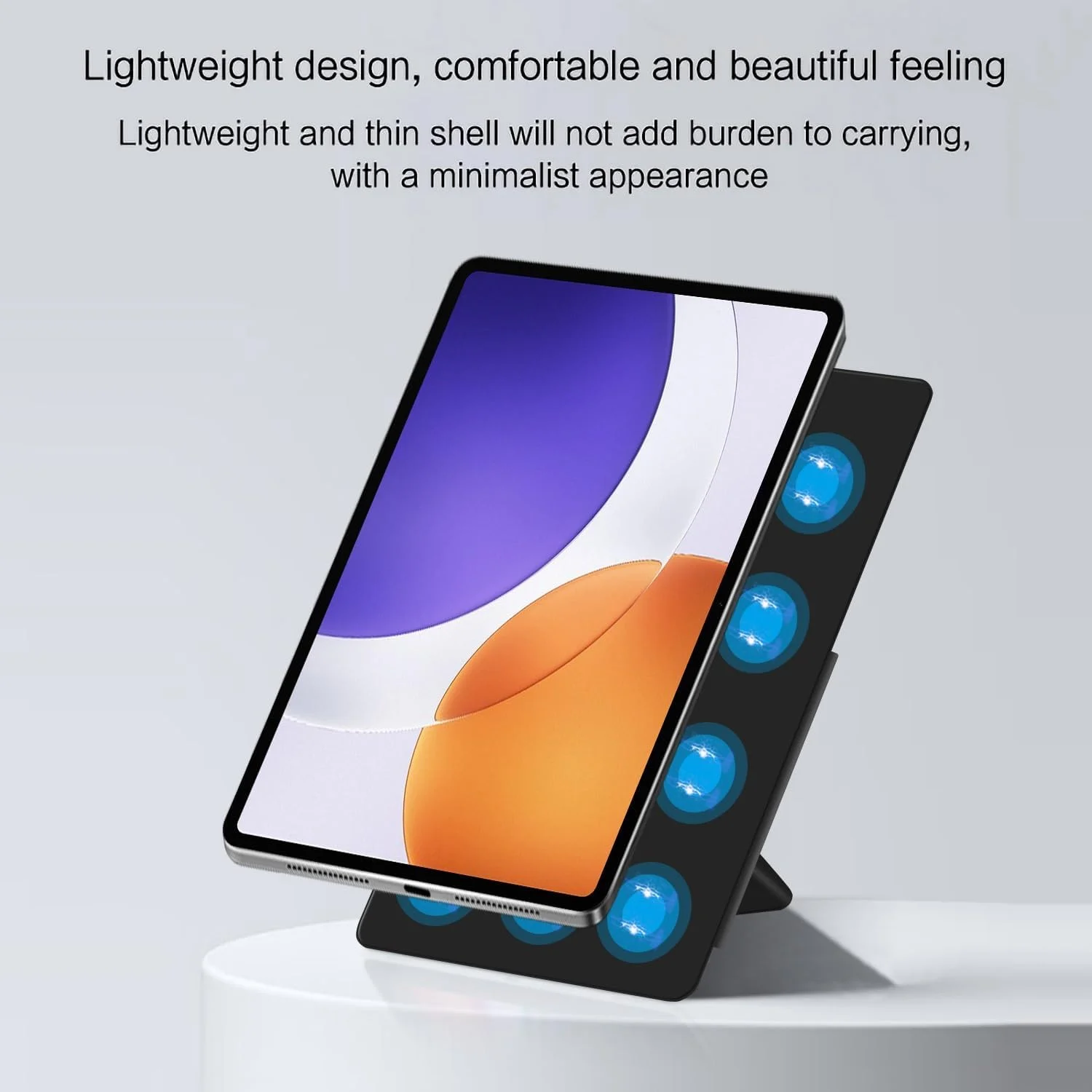 کاور Gruattreay سازگار با تبلت Xiaomi Pad 7S Pro 12.5 اینچی مدل 2025، با قابلیت بیدار شدن/به خواب رفتن خودکار، جذب مغناطیسی، سبک وزن، چرم PU، تاشو، پایه تاشو کاور Gruattreay سازگار با تبلت Xiaomi Pad 7S Pro 12.5 اینچی مدل 2025، با قابلیت بیدار شدن/به خواب رفتن خودکار، جذب مغناطیسی، سبک وزن، چرم PU، تاشو، پایه تاشو