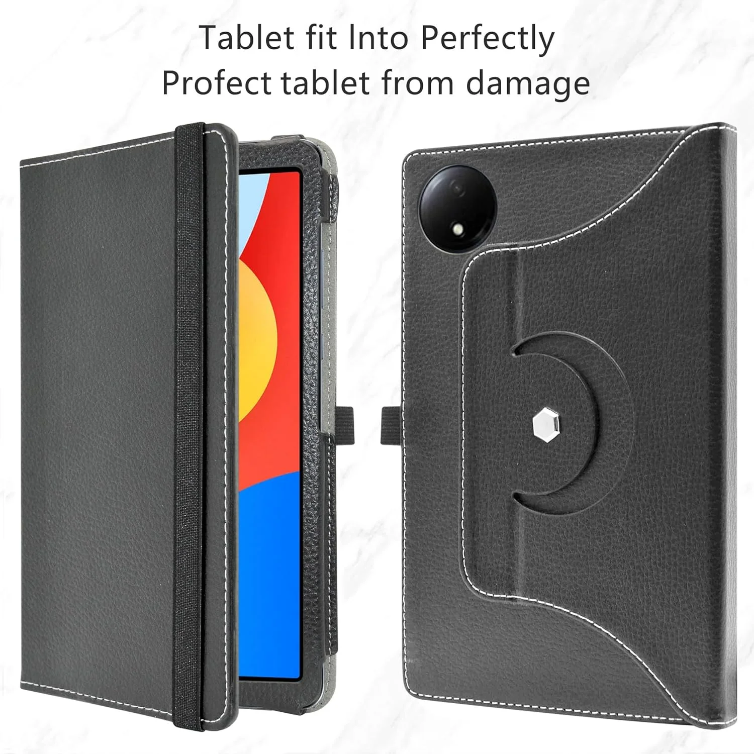 MAMA MOUTH Compatible with Xiaomi Redmi Pad SE Case,360 Degree Rotating With Premium PU Leather Sleeve Cover Case for Xiaomi Redmi Pad SE 8.7 Inch Tablet,Black MAMA MOUTH Compatible with Xiaomi Redmi Pad SE Case,360 Degree Rotating With Premium PU Leather Sleeve Cover Case for Xiaomi Redmi Pad SE 8.7 Inch Tablet,Black