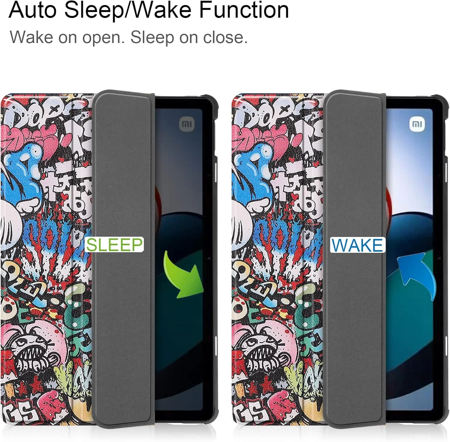 کیف تبلت RanTuo برای شیائومی Redmi Pad، چرم PU، سبک و نازک، ضد آب، ضد گرد و غبار، قاب محافظ ضد افتادن برای شیائومی Redmi Pad (گرافیتی) کیف تبلت RanTuo برای شیائومی Redmi Pad، چرم PU، سبک و نازک، ضد آب، ضد گرد و غبار، قاب محافظ ضد افتادن برای شیائومی Redmi Pad (گرافیتی)