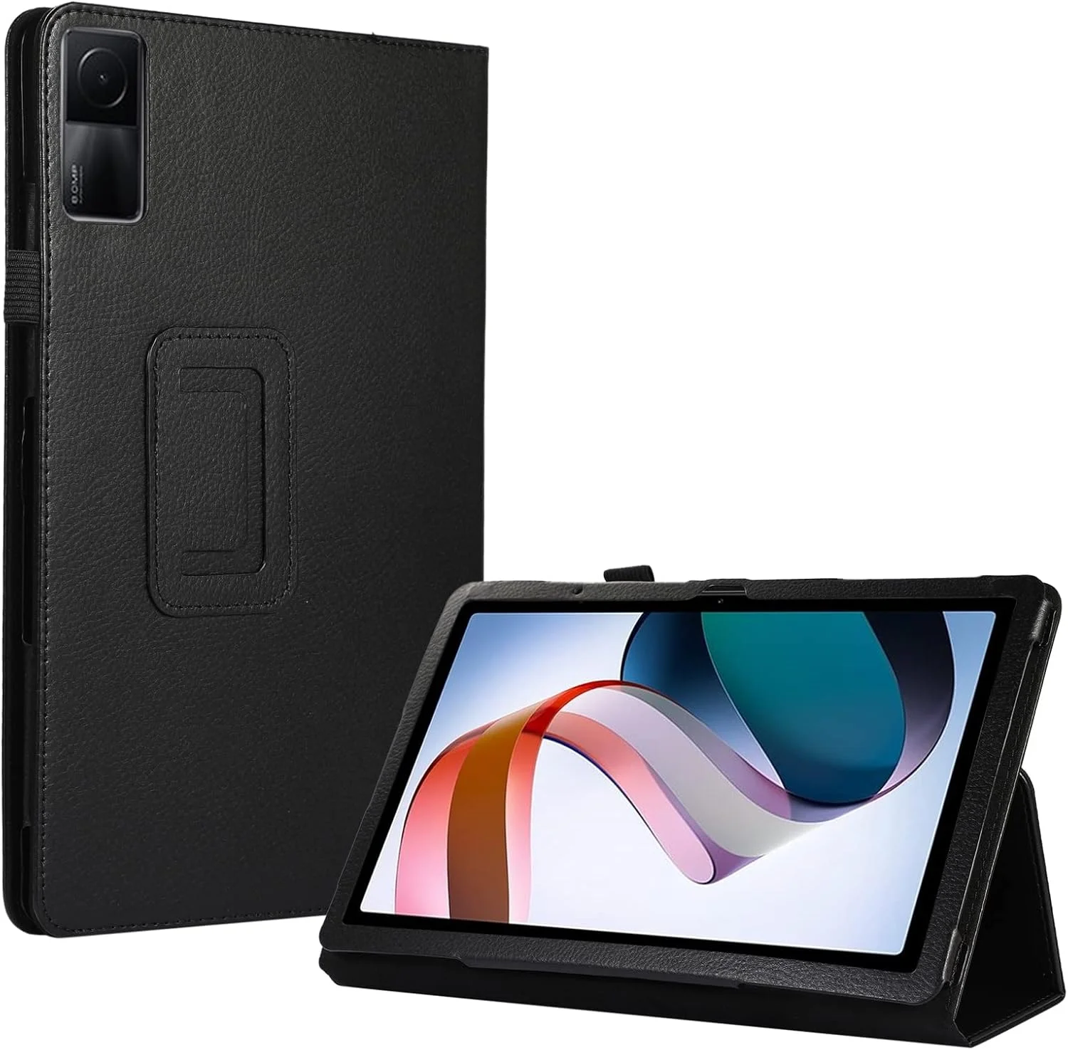 ZZjingli For Xiaomi Redmi Pad 10.61 Litchi Texture Leather Tablet Case with Holder(Dark Blue)(Purple)(Rose Red) etc (Color : Black) ZZjingli For Xiaomi Redmi Pad 10.61 Litchi Texture Leather Tablet Case with Holder(Dark Blue)(Purple)(Rose Red) etc (Color : Black)