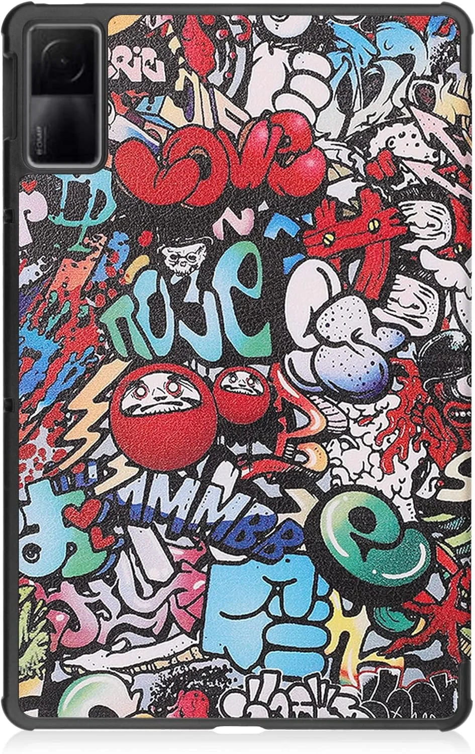 کیف تبلت RanTuo برای شیائومی Redmi Pad، چرم PU، سبک و نازک، ضد آب، ضد گرد و غبار، قاب محافظ ضد افتادن برای شیائومی Redmi Pad (گرافیتی) کیف تبلت RanTuo برای شیائومی Redmi Pad، چرم PU، سبک و نازک، ضد آب، ضد گرد و غبار، قاب محافظ ضد افتادن برای شیائومی Redmi Pad (گرافیتی)