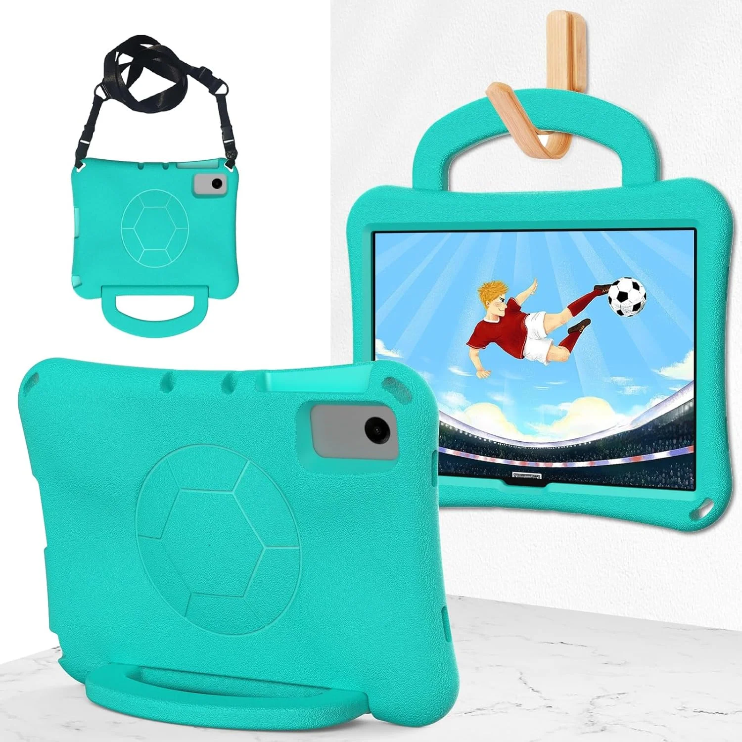 کیف تبلت مناسب کودکان، سازگار با تبلت شیائومی Redmi Pad SE 11 اینچ (2023)، قاب محافظ کودکانه، ضد ضربه کیف تبلت مناسب کودکان، سازگار با تبلت شیائومی Redmi Pad SE 11 اینچ (2023)، قاب محافظ کودکانه، ضد ضربه