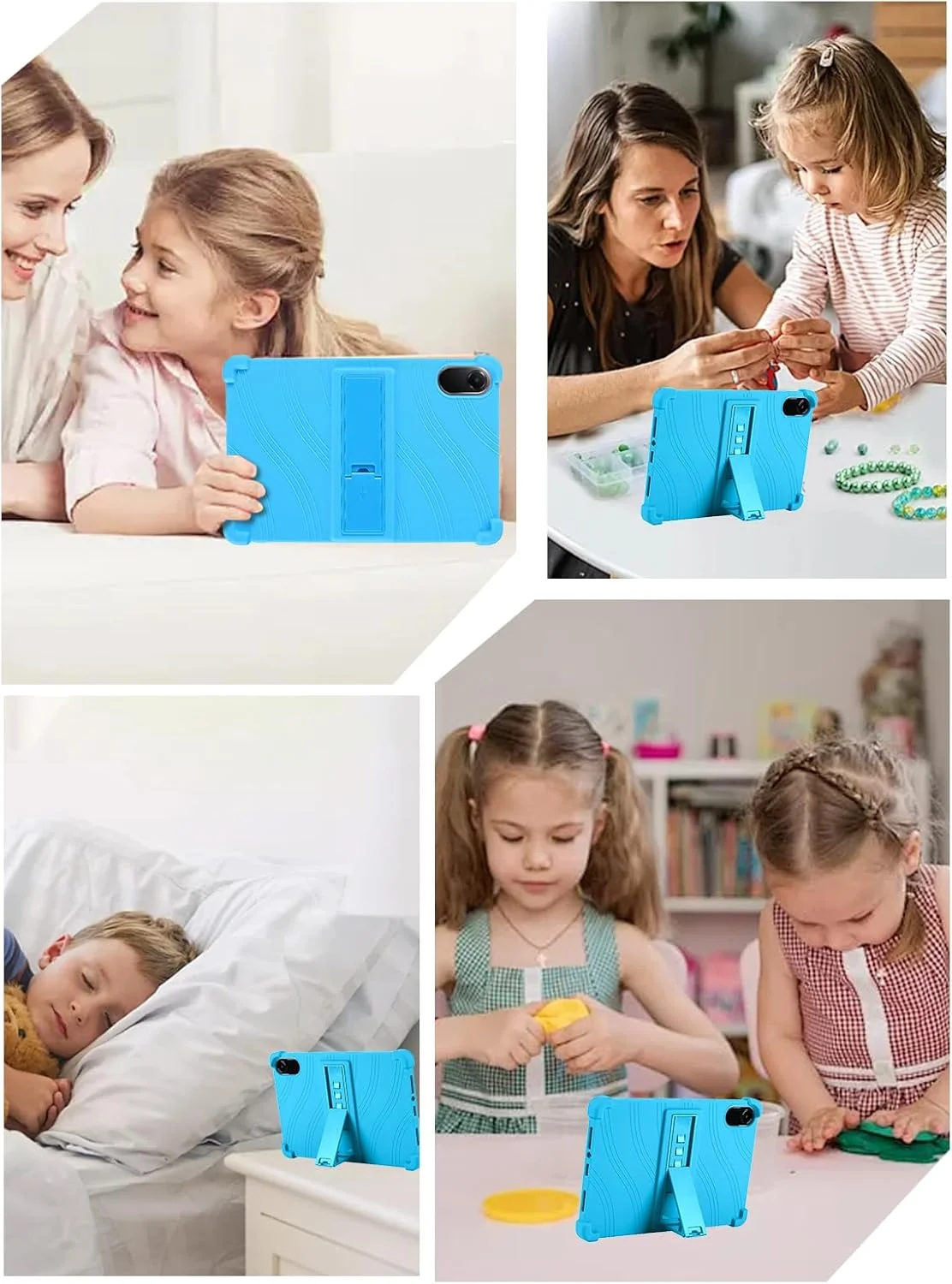 کاور سیلیکونی Toergy برای تبلت شیائومی Redmi Pad 2، برش دقیق، سازگار با شارژ، ضد ضربه و ضد خش، تنظیم چند زاویه، حس خوشایند در دست، آبی روشن کاور سیلیکونی Toergy برای تبلت شیائومی Redmi Pad 2، برش دقیق، سازگار با شارژ، ضد ضربه و ضد خش، تنظیم چند زاویه، حس خوشایند در دست، آبی روشن