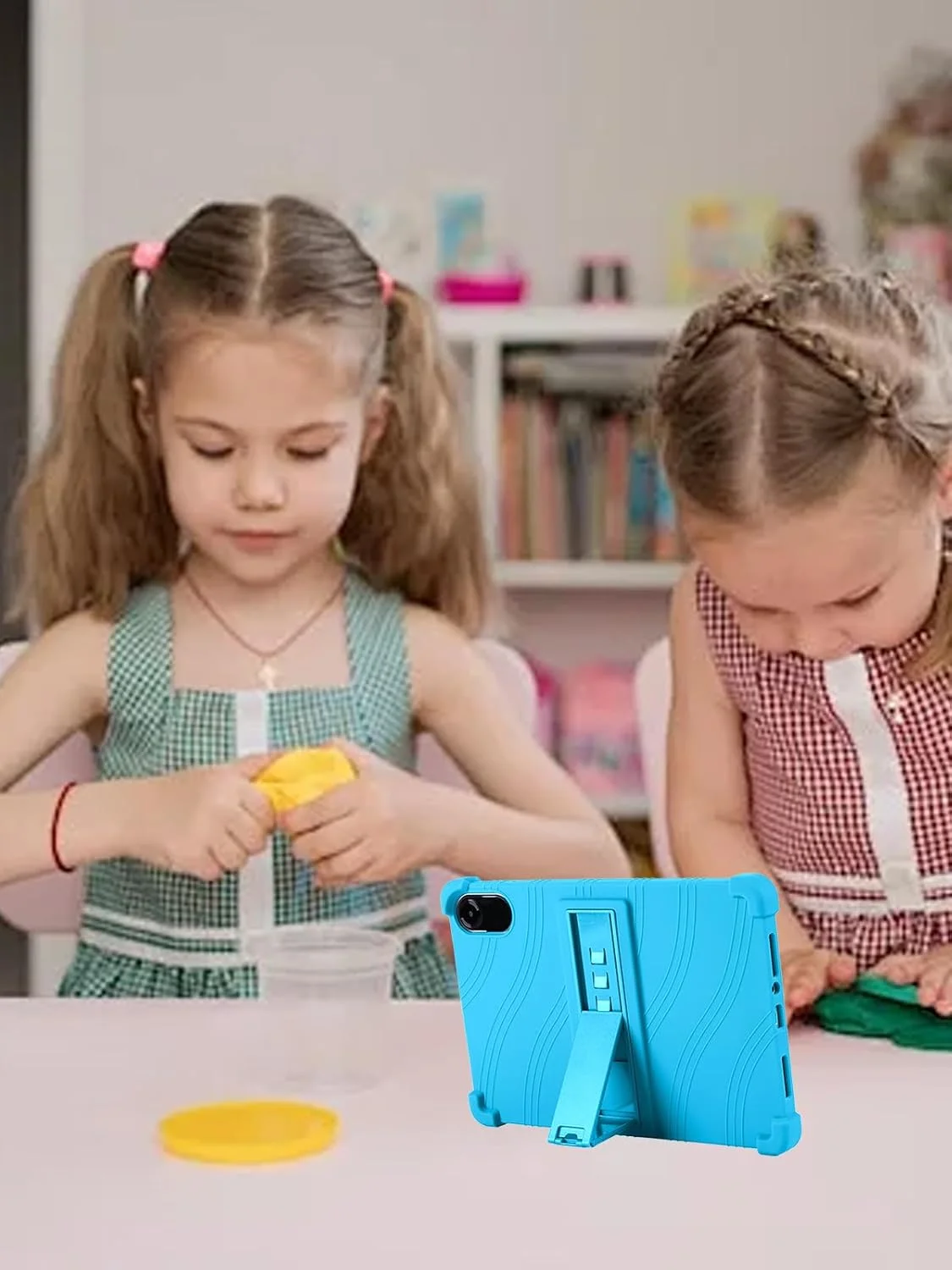 کاور سیلیکونی Toergy برای تبلت شیائومی Redmi Pad 2، برش دقیق، سازگار با شارژ، ضد ضربه و ضد خش، تنظیم چند زاویه، حس خوشایند در دست، آبی روشن کاور سیلیکونی Toergy برای تبلت شیائومی Redmi Pad 2، برش دقیق، سازگار با شارژ، ضد ضربه و ضد خش، تنظیم چند زاویه، حس خوشایند در دست، آبی روشن