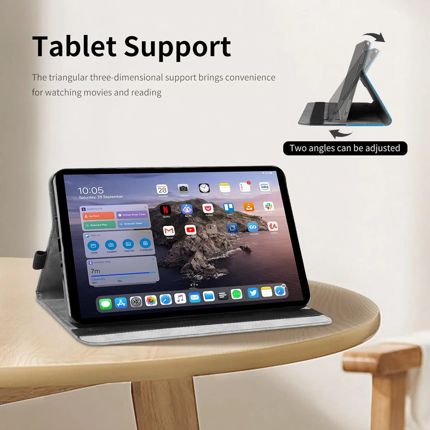 کیف تبلت AsWant برای شیائومی Redmi Pad Pro 12.1 اینچ - کیف تبلت فوق العاده نازک با عملکرد کیف پول و استند، سازگار با تبلت شیائومی Poco Pad 12.1 2024، خاکستری کیف تبلت AsWant برای شیائومی Redmi Pad Pro 12.1 اینچ - کیف تبلت فوق العاده نازک با عملکرد کیف پول و استند، سازگار با تبلت شیائومی Poco Pad 12.1 2024، خاکستری