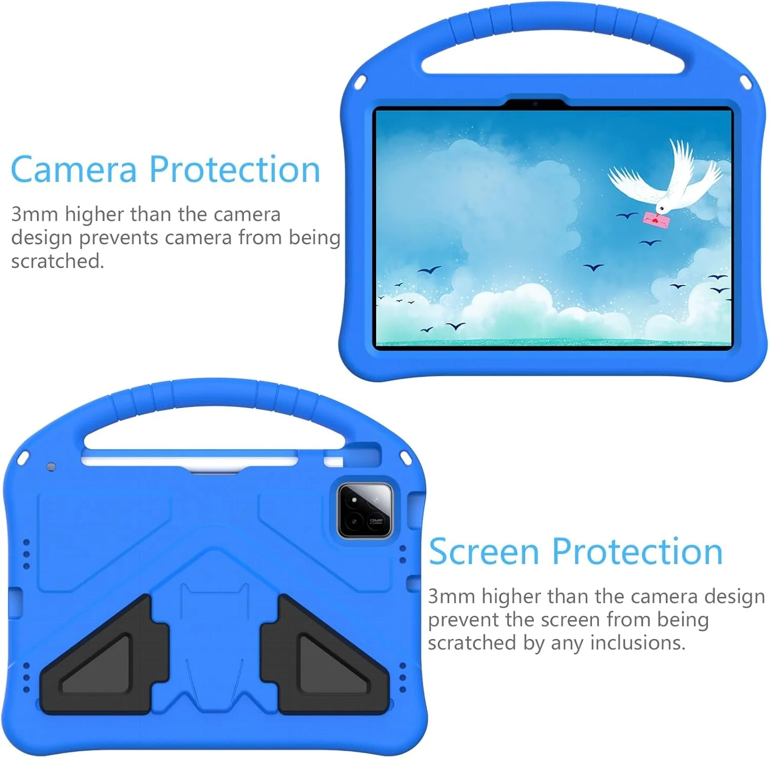 کیف تبلت مناسب برای کودکان، سازگار با تبلت شیائومی Mi Pad 7/Pad 7 Pro 11.2 اینچی، کیف محافظ سبک وزن EVA، کاور ضد ضربه مناسب کودکان کیف تبلت مناسب برای کودکان، سازگار با تبلت شیائومی Mi Pad 7/Pad 7 Pro 11.2 اینچی، کیف محافظ سبک وزن EVA، کاور ضد ضربه مناسب کودکان