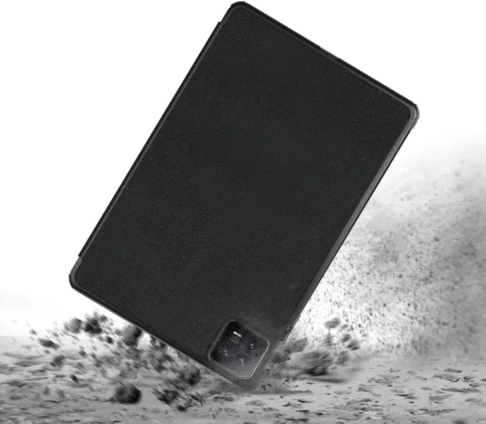 کاور Muzz برای شیائومی Mi Pad 6، کاور محافظ تاشو برای شیائومی Mi Pad 6 11 اینچ، پشتیبانی از حالت خواب و بیدار شدن خودکار - مشکی (Xiaomi Pad 6) کاور Muzz برای شیائومی Mi Pad 6، کاور محافظ تاشو برای شیائومی Mi Pad 6 11 اینچ، پشتیبانی از حالت خواب و بیدار شدن خودکار - مشکی (Xiaomi Pad 6)