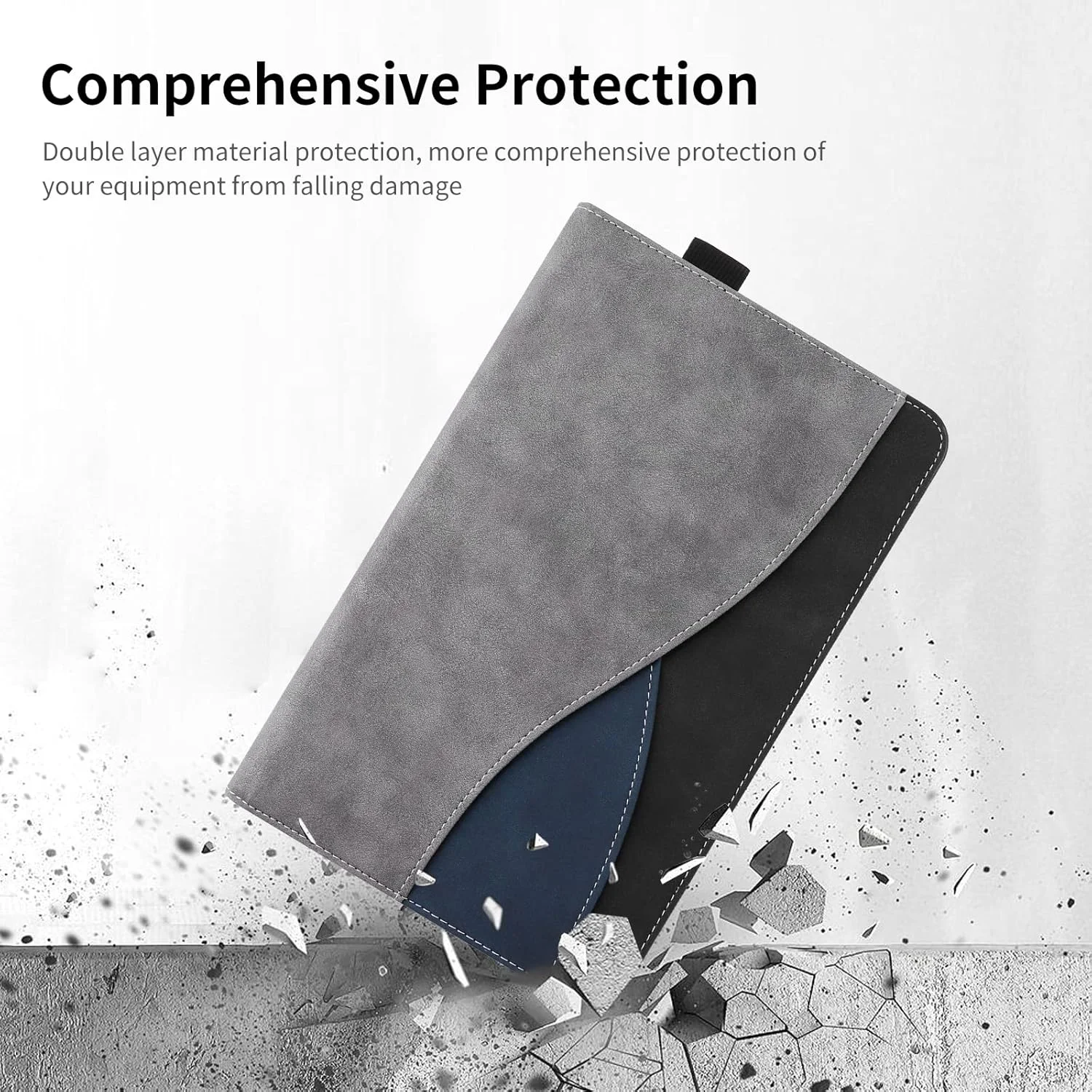 کیف AsWant برای شیائومی Redmi Pad Pro 12.1 اینچ - کیف تبلت فوق العاده نازک با عملکرد کیف پول و استند، سازگار با تبلت شیائومی Poco Pad 12.1 2024، خاکستری کیف AsWant برای شیائومی Redmi Pad Pro 12.1 اینچ - کیف تبلت فوق العاده نازک با عملکرد کیف پول و استند، سازگار با تبلت شیائومی Poco Pad 12.1 2024، خاکستری